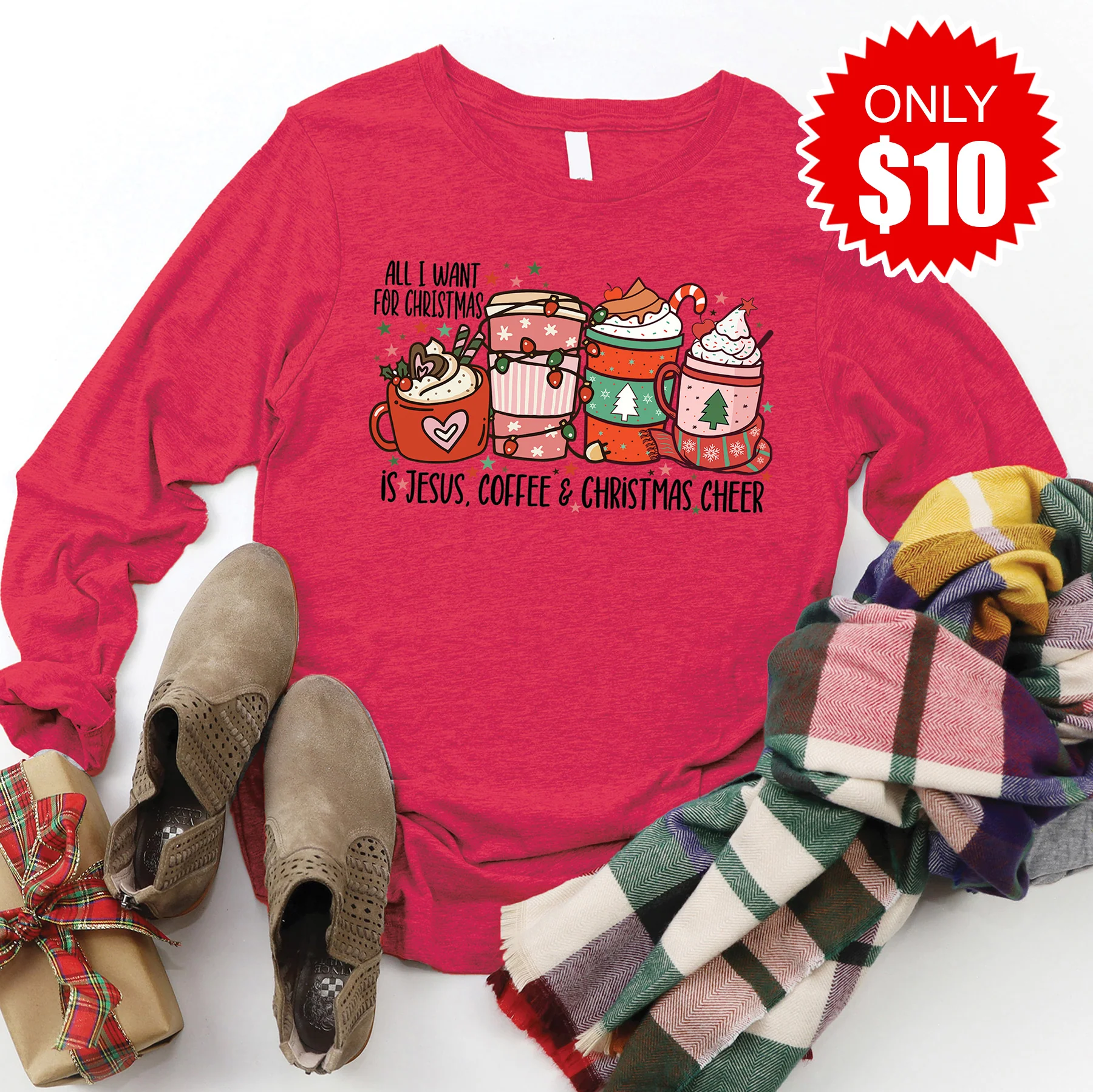 All I Want for Christmas Long Sleeve - 10