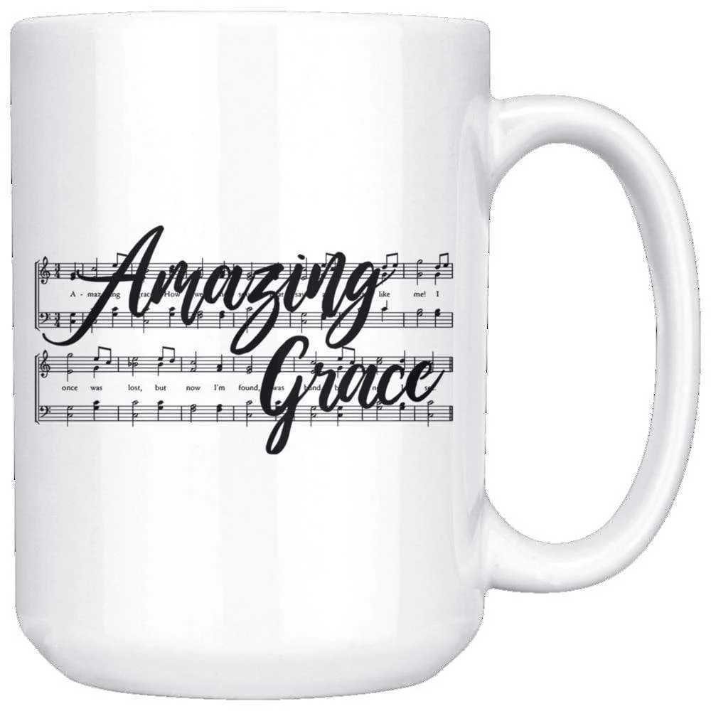 Amazing Grace Mug 15oz - Image 2