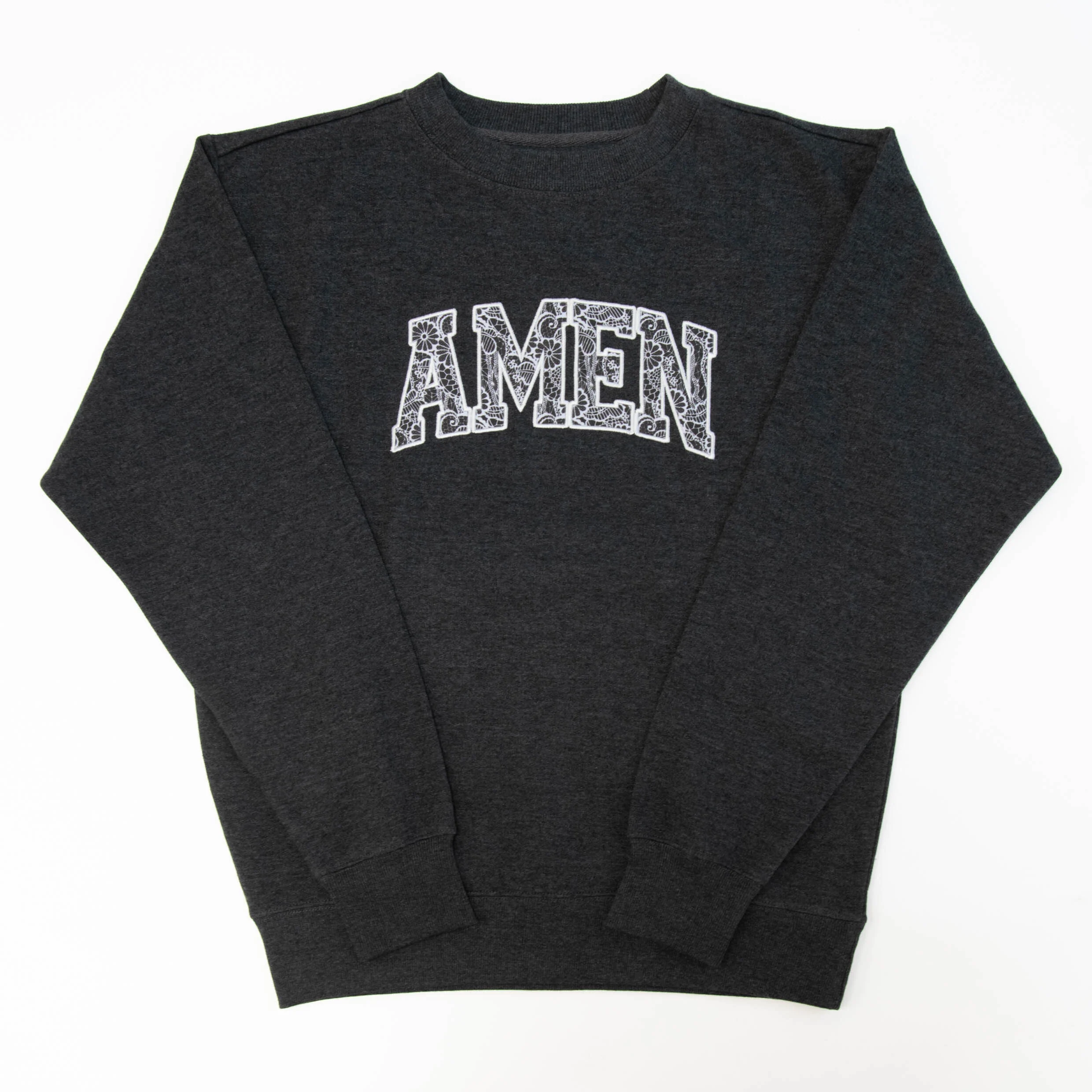 Amen Varsity Embellished Crewneck Sweatshirt - Image 2