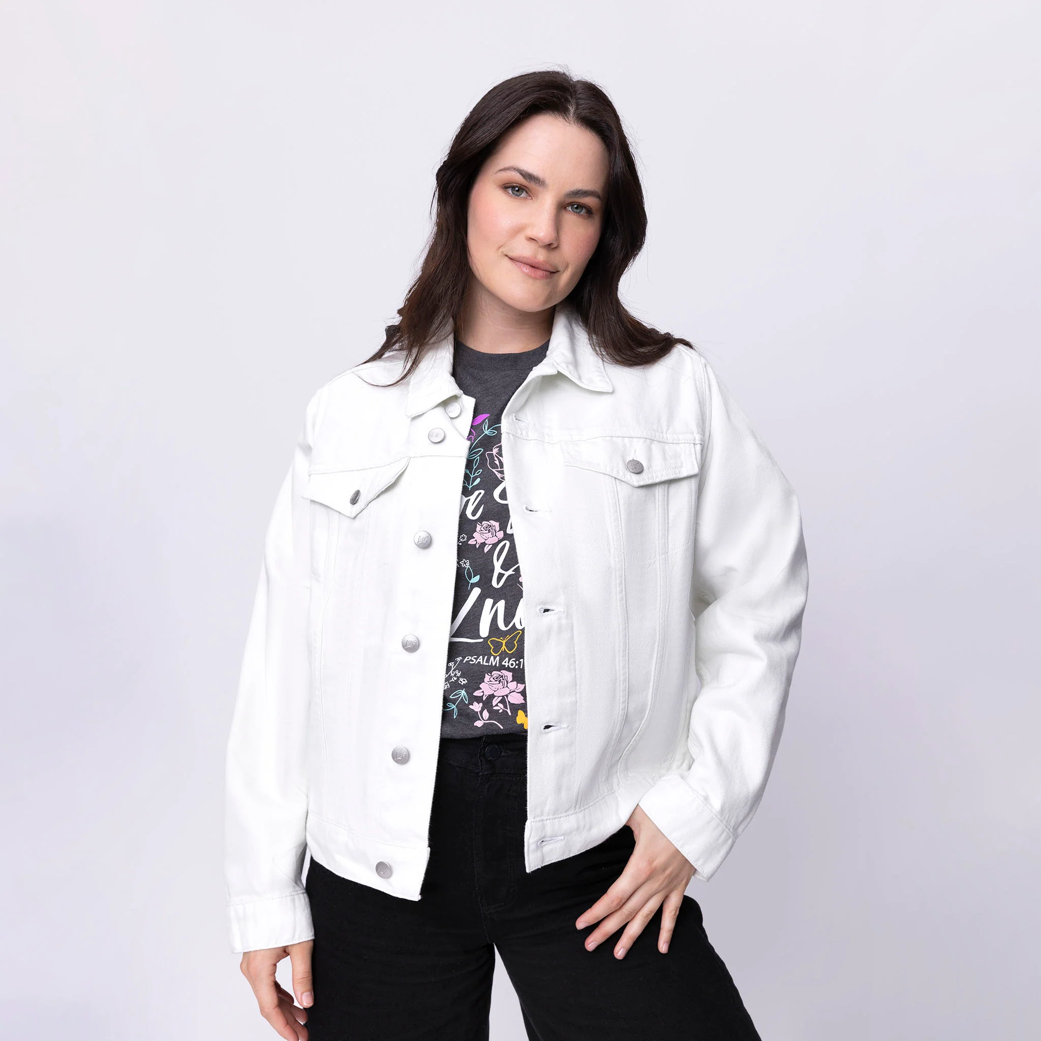 Be Still Denim Jacket - Image 2