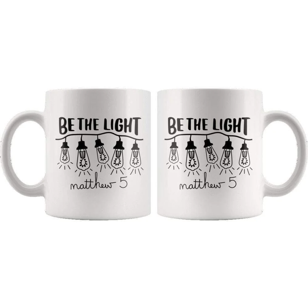 Be The Light Matthew 5 Mug 11oz - Image 5