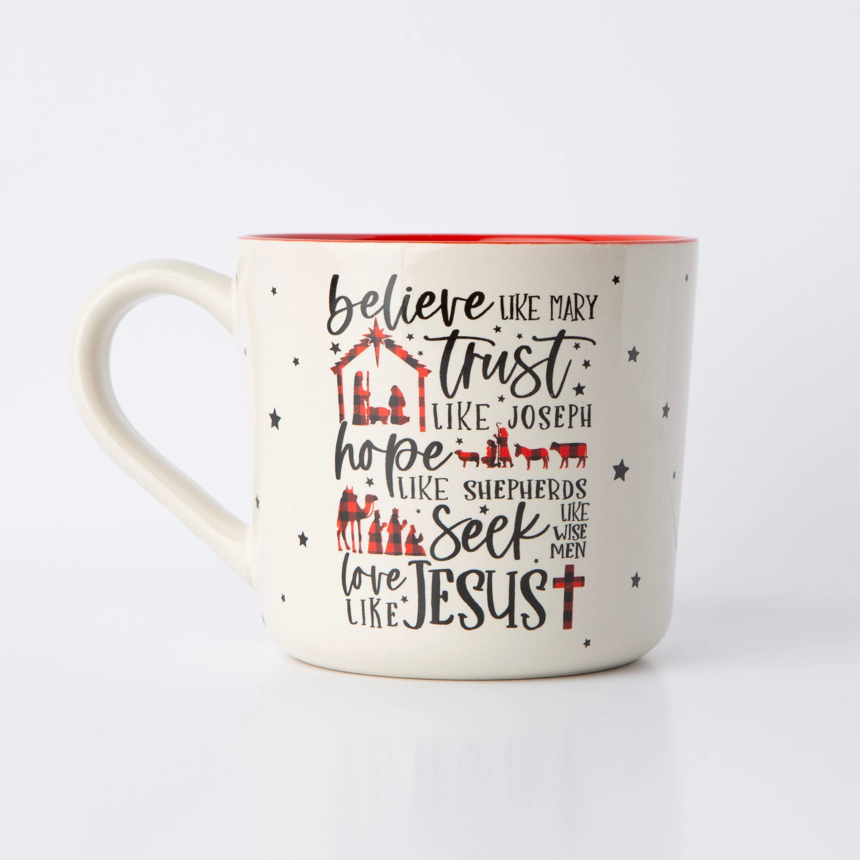 Believe 15oz Christmas Mug w/ Handle