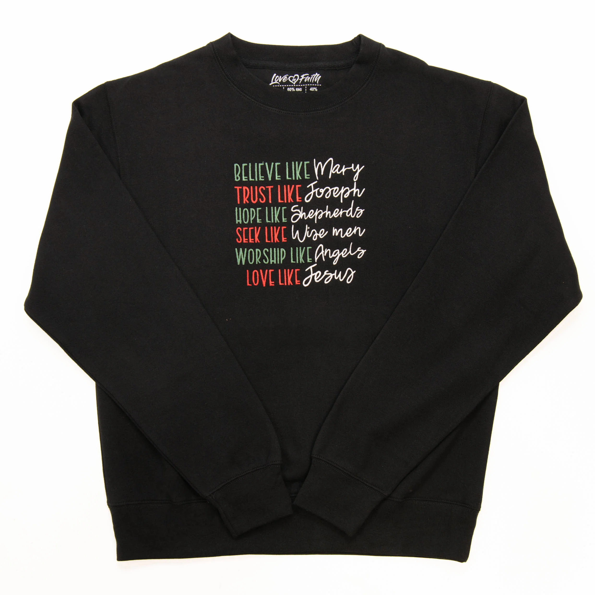 Believe Like Mary Sweatshirt - 20 - Image 2