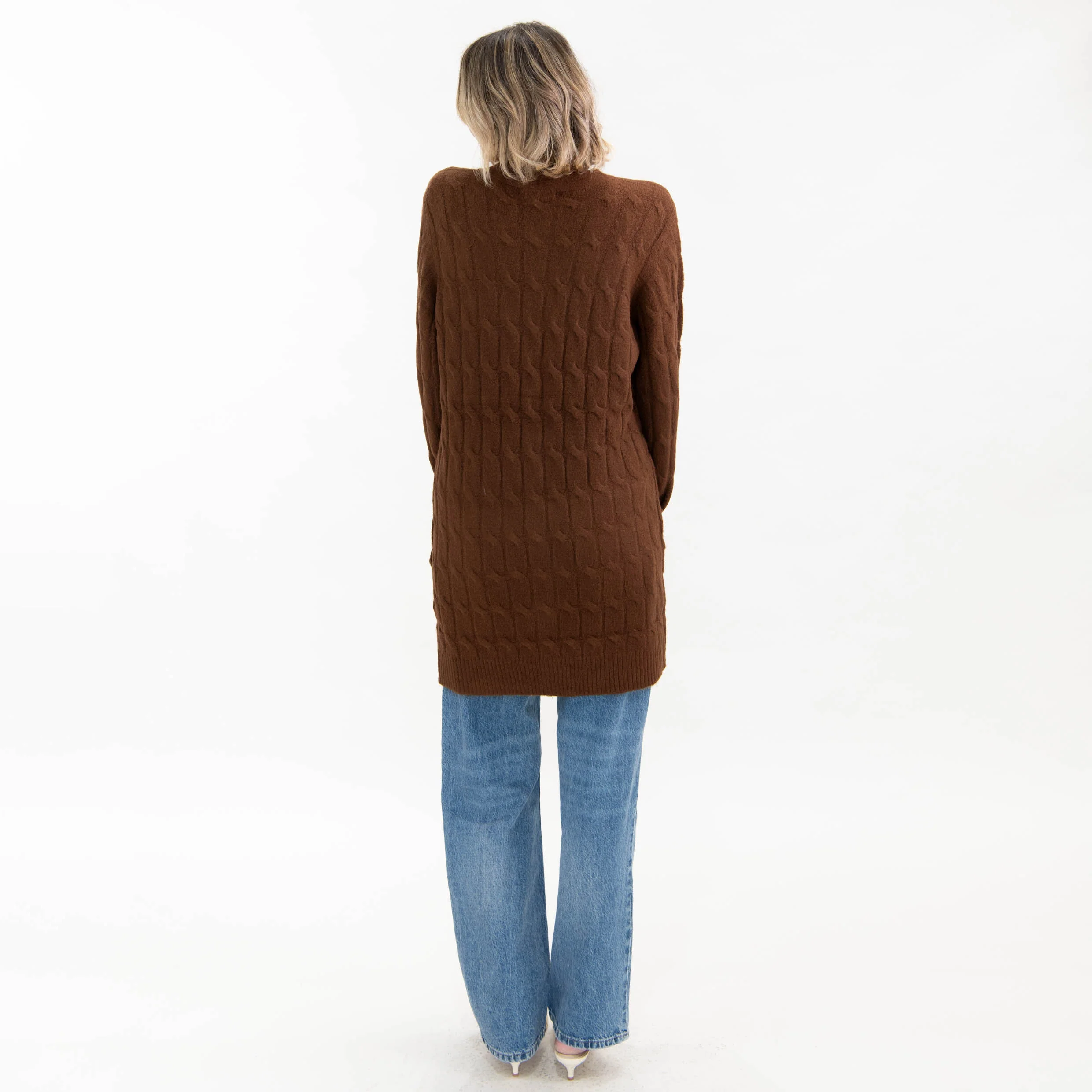Blessed Cable Knit Cardigan - Image 3