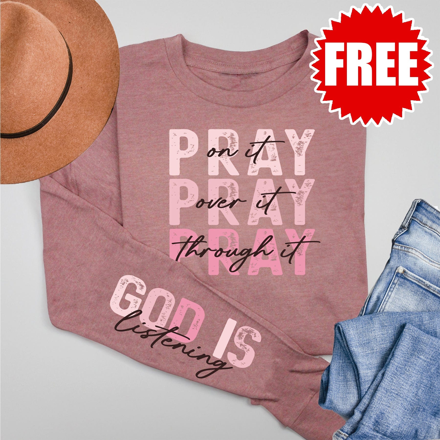 Pray On It Long Sleeve - 0
