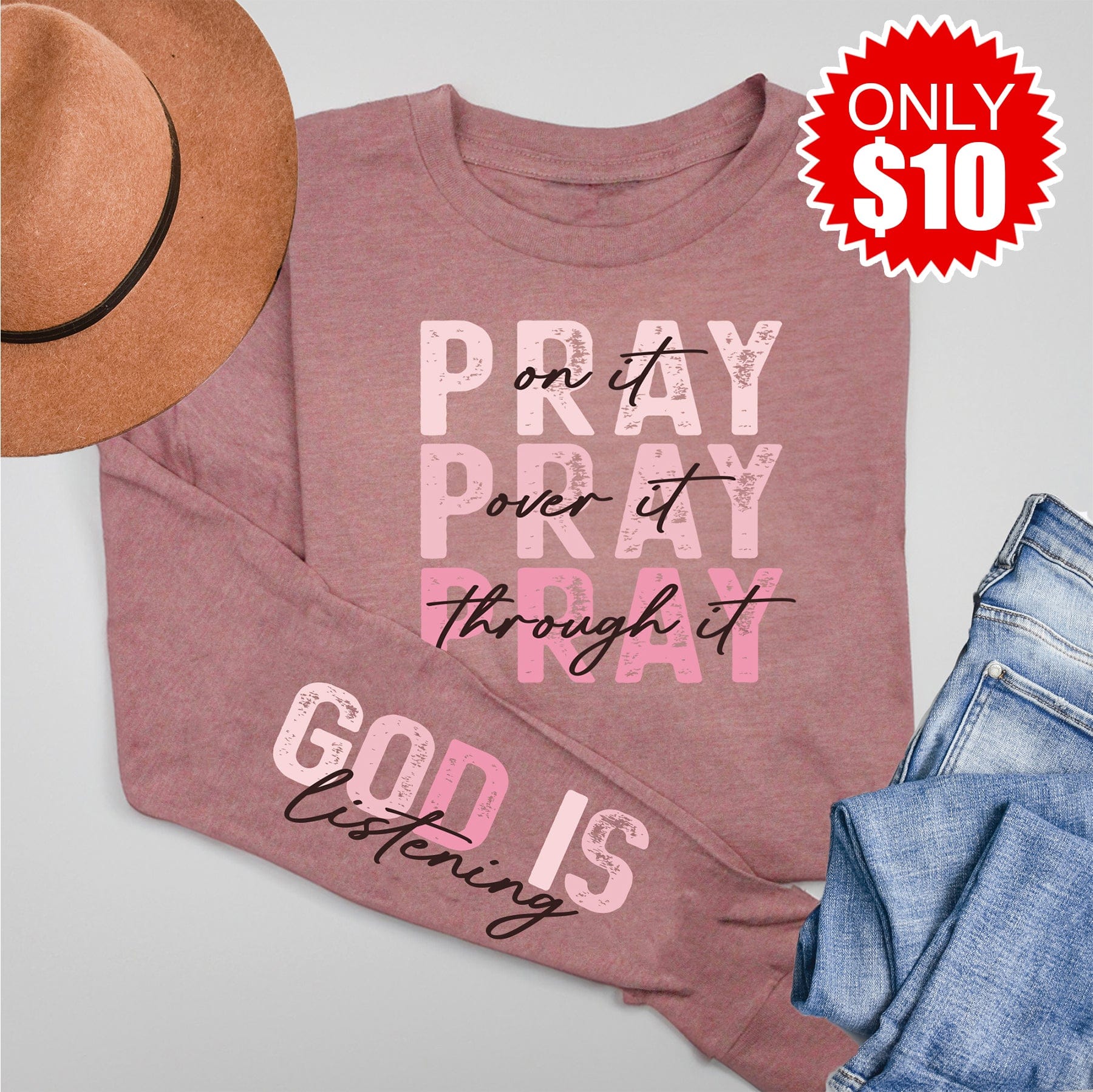 Pray On It Long Sleeve - 10