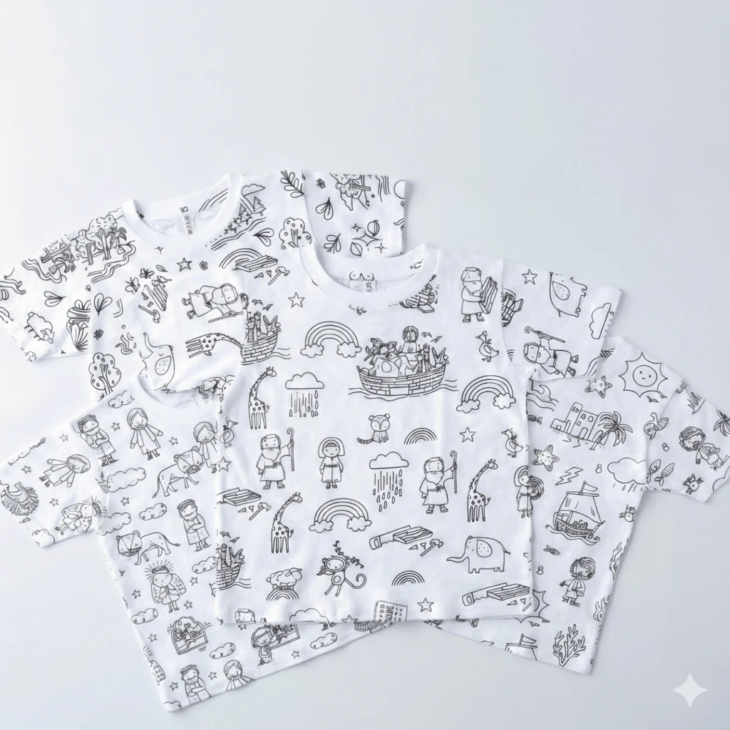 Color Me T-Shirt for Kids!
