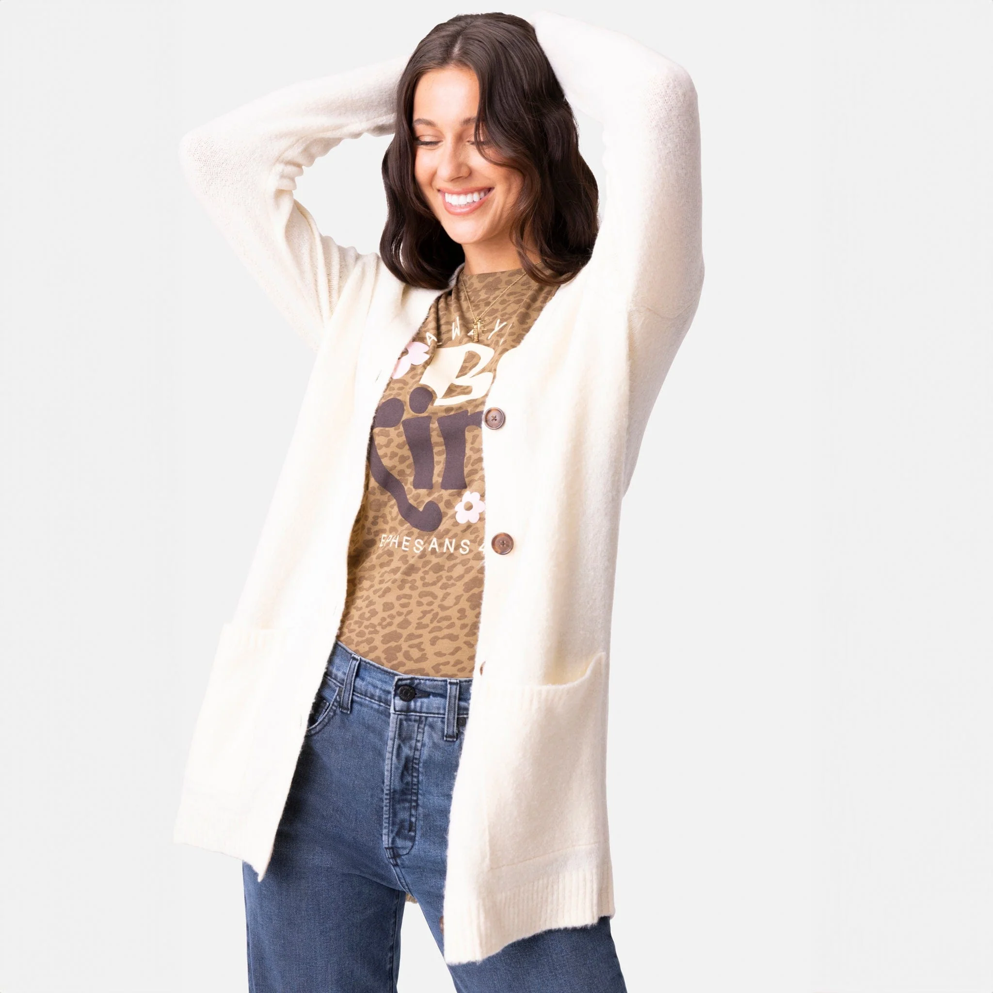 Faith Sweater Knit Cardigan - Image 2