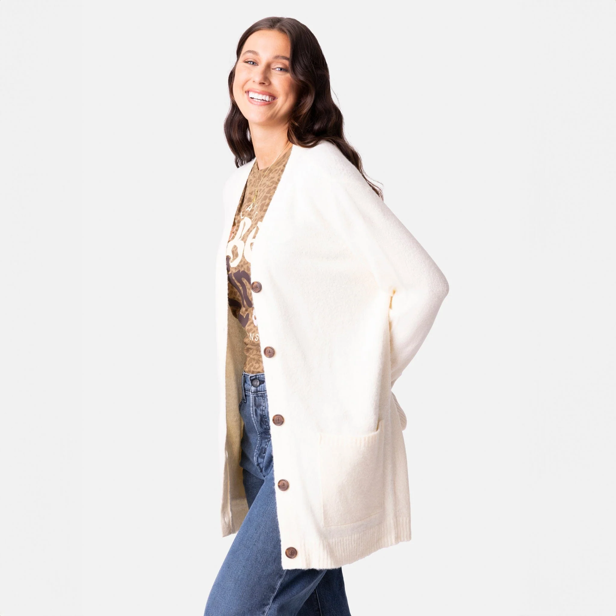 Faith Sweater Knit Cardigan - Image 3