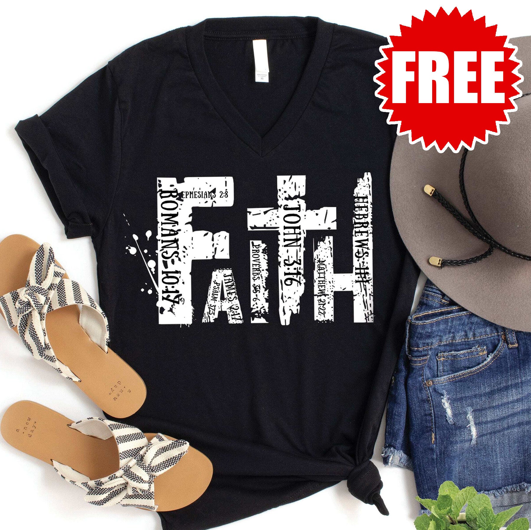 Faith V-Neck - 0