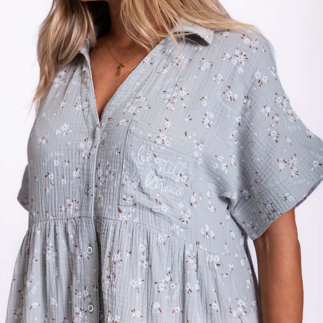 Be Still & Know Tiered Maxi Dress - Image 2