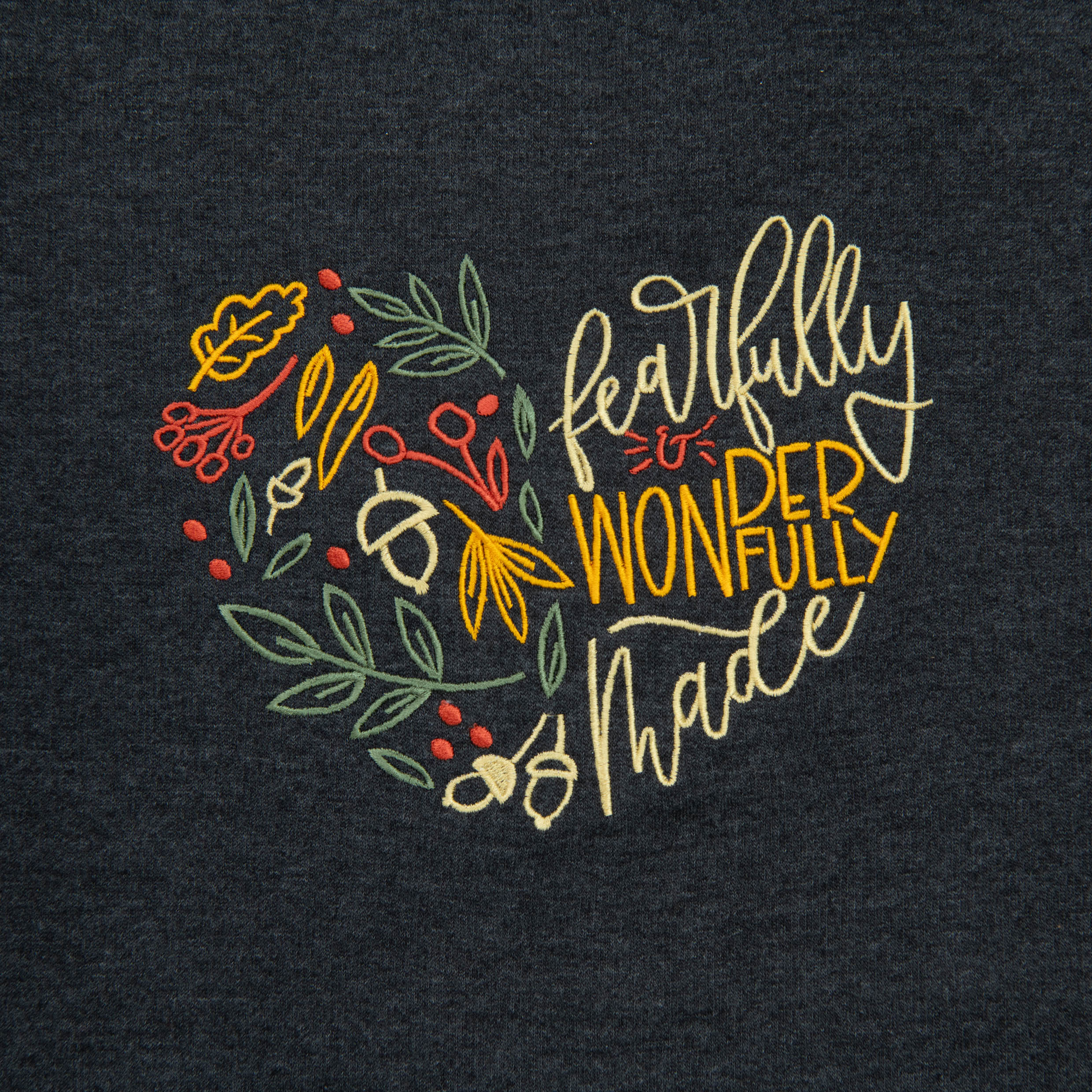 Embroidered Fearfully Made Sweatshirt - Image 3