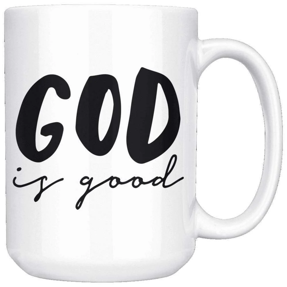 God is Good Mug 15oz - Image 2