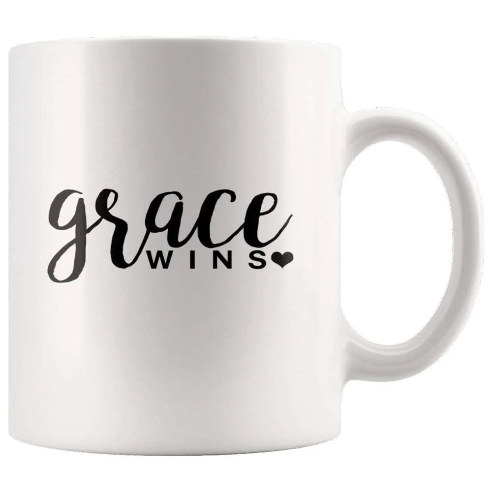 Grace Wins 11oz Mug - Image 2