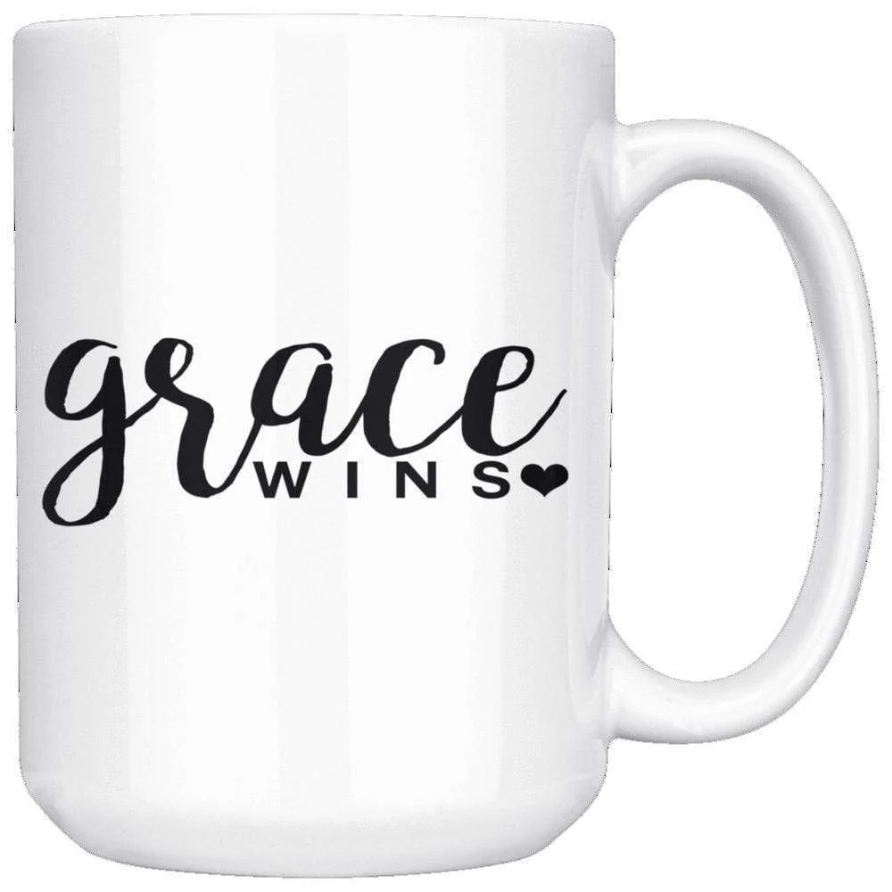 Grace Wins 15oz Mug - Image 2