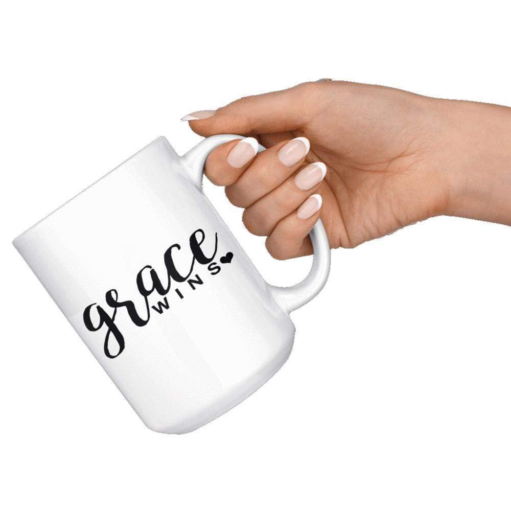 Grace Wins 15oz Mug - Image 4