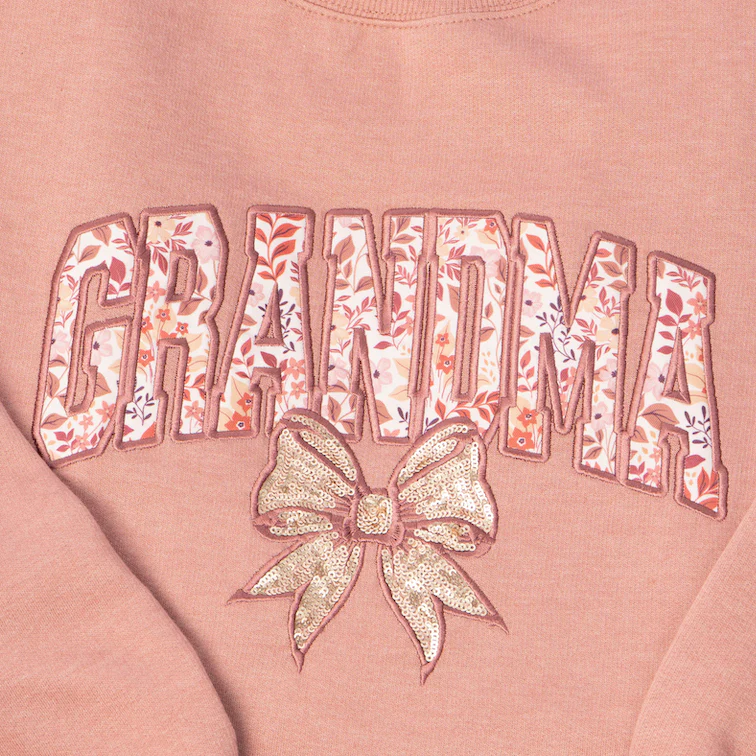 Grandma Embellished Crewneck Sweatshirt - Image 2