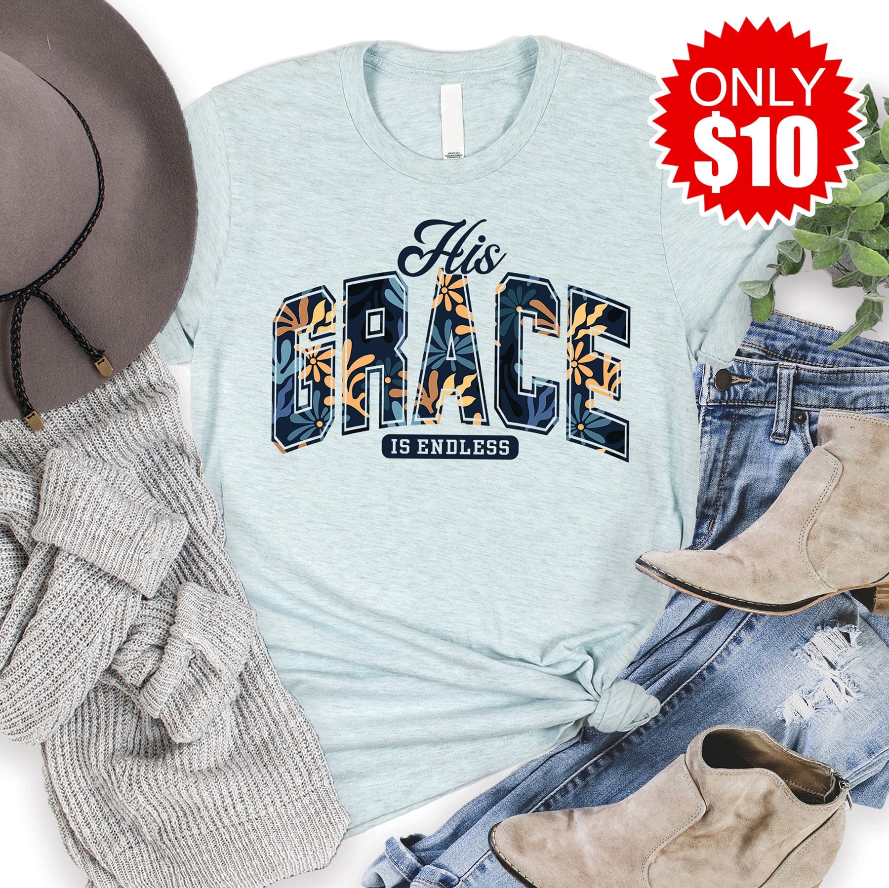 His Grace Tee - 10