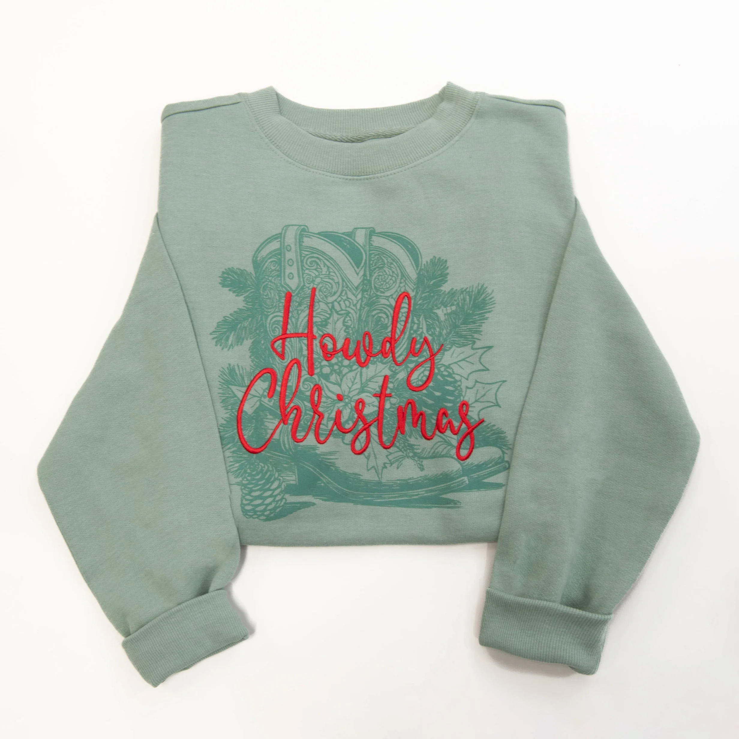 Howdy Christmas Sweatshirt - Image 2