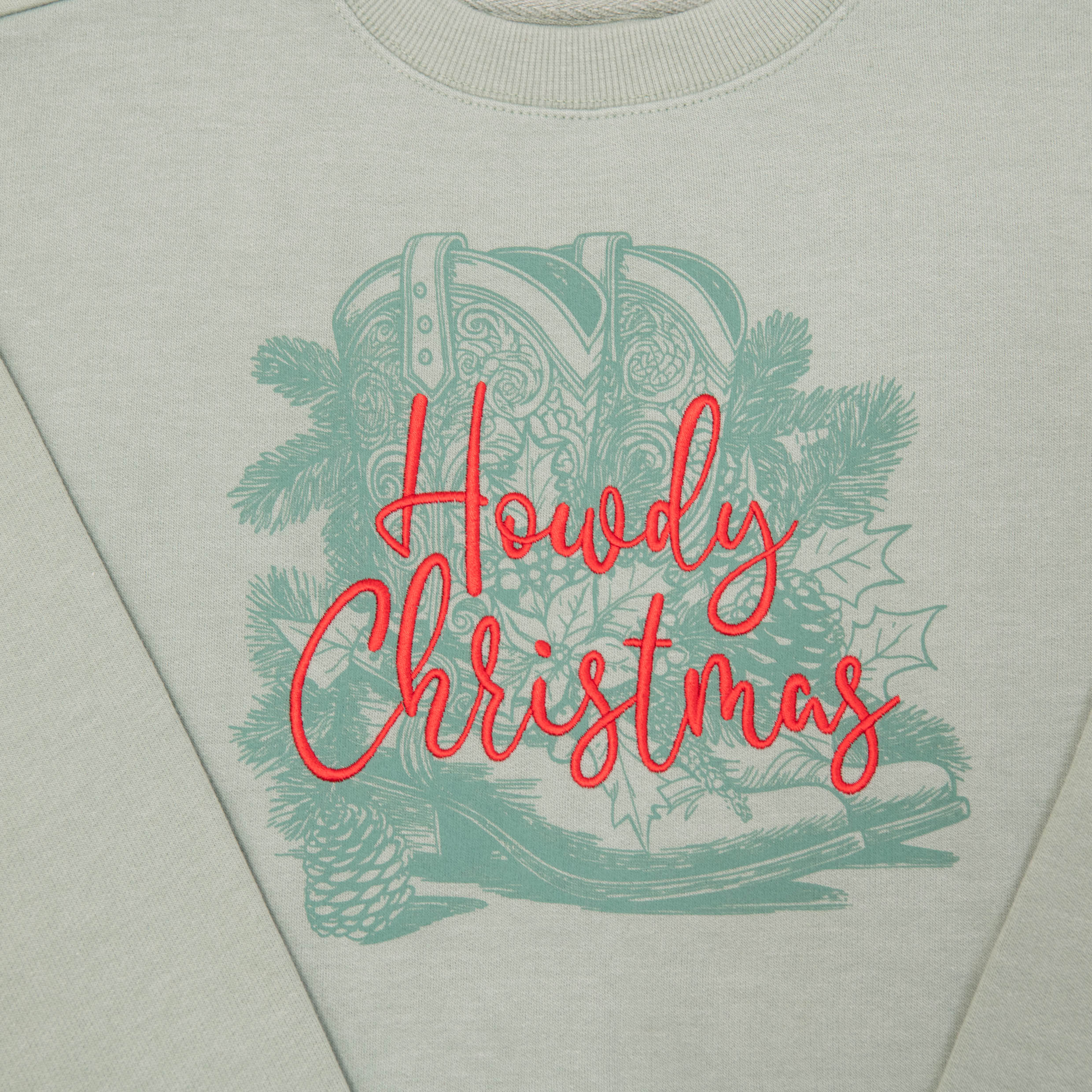 Howdy Christmas Sweatshirt - Image 3