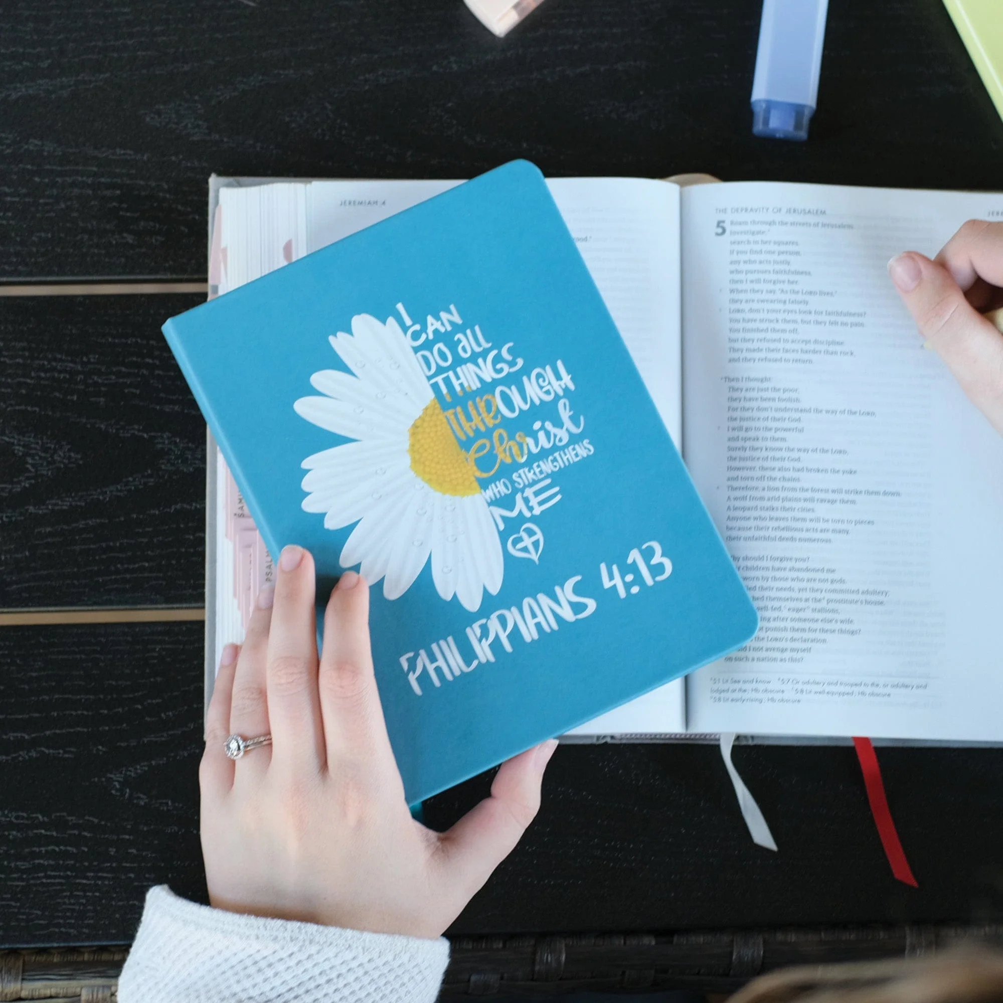 I Can Do All Things Daisy Journal - Image 6