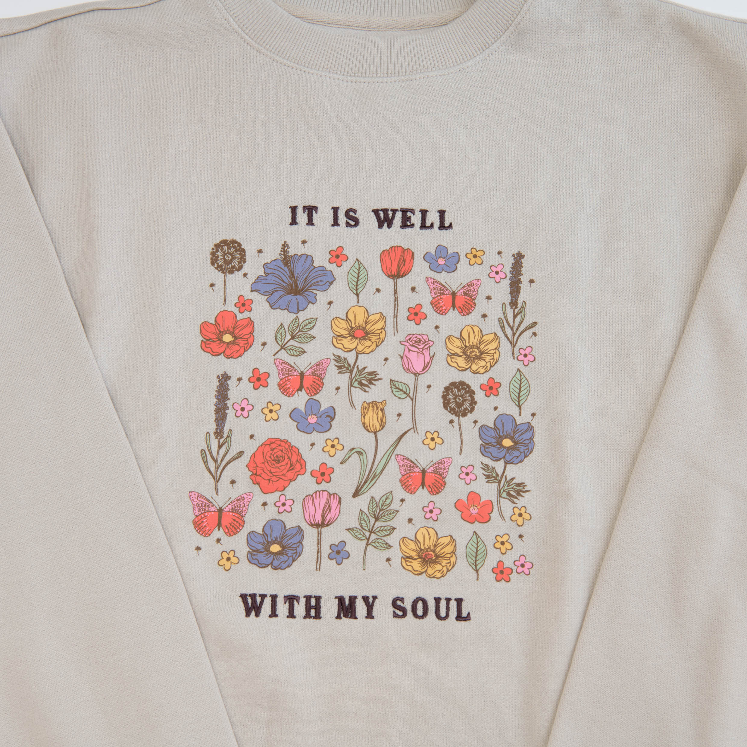 It is Well Embroidered Crewneck Sweatshirt - Image 4