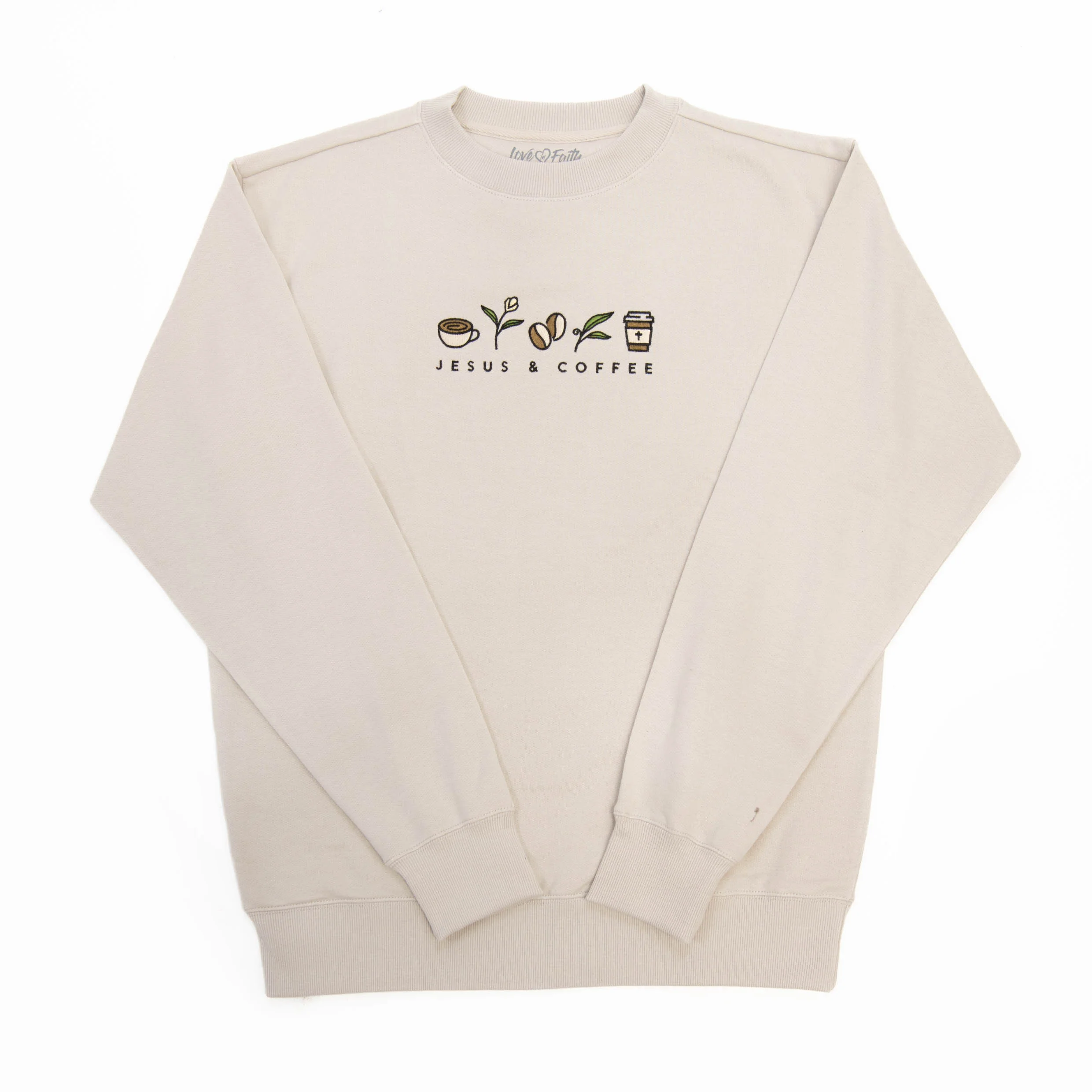 Jesus and Coffee Sweatshirt - Image 3