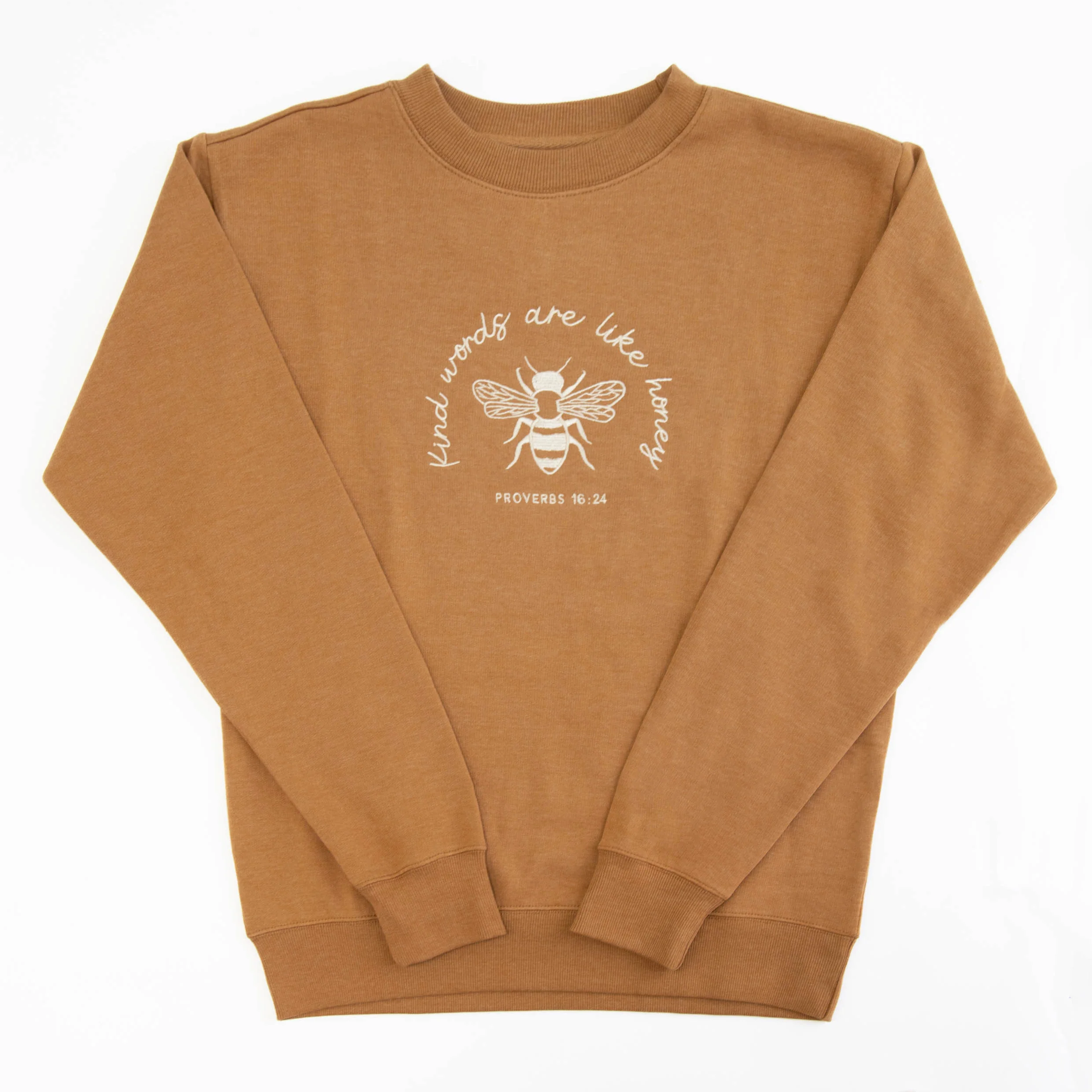 Kind Words Embroidered Crewneck Sweatshirt - Image 3