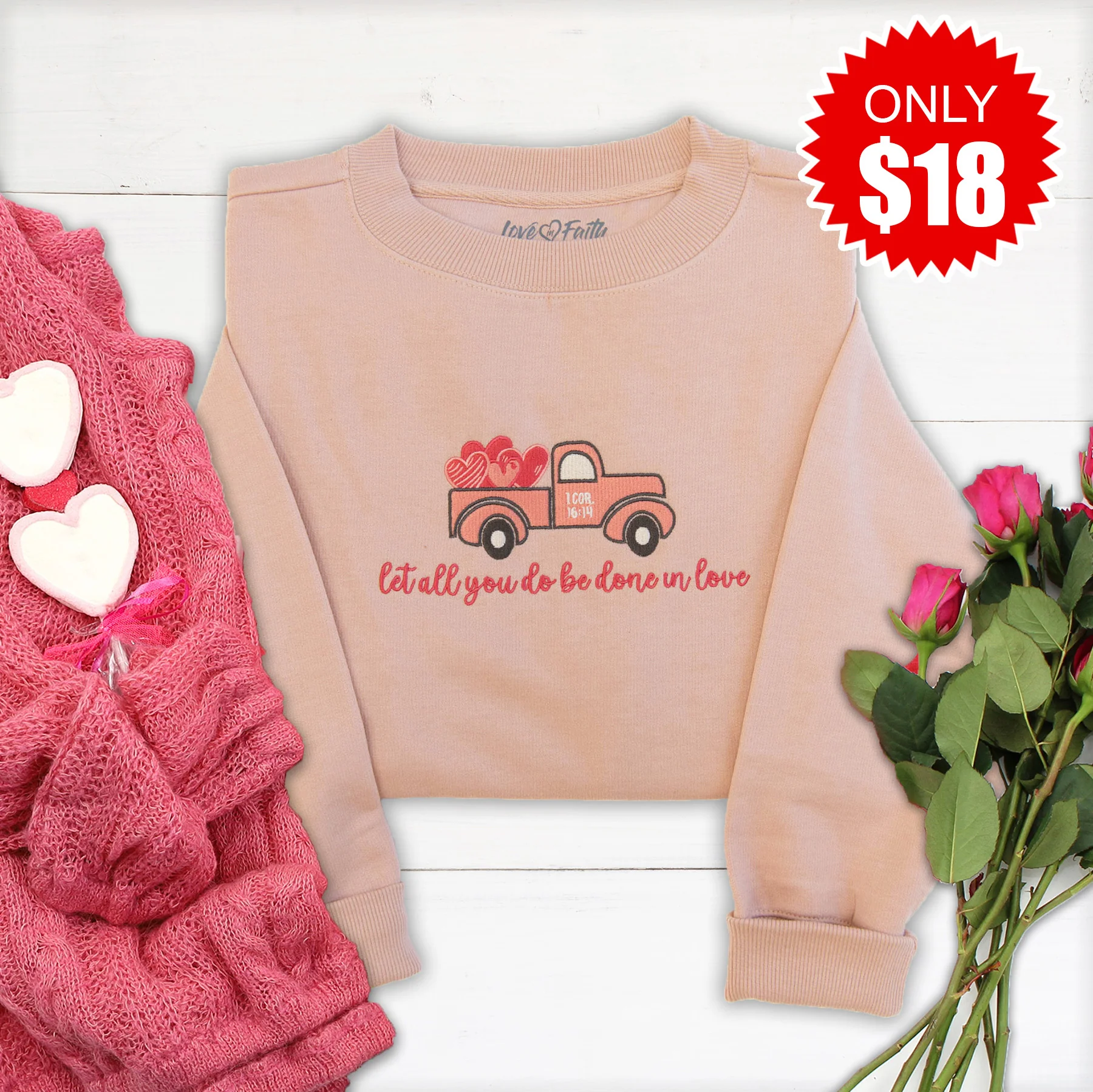 Let All You Do Truck Sweatshirt - 18
