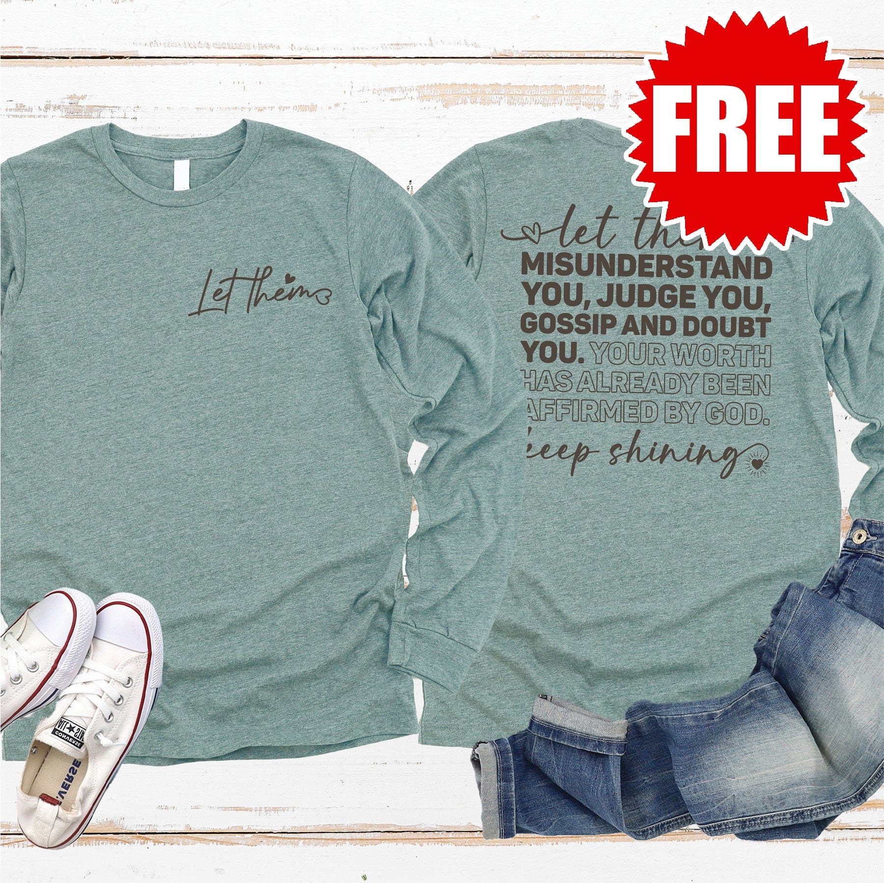 Let Them Long Sleeve - 0
