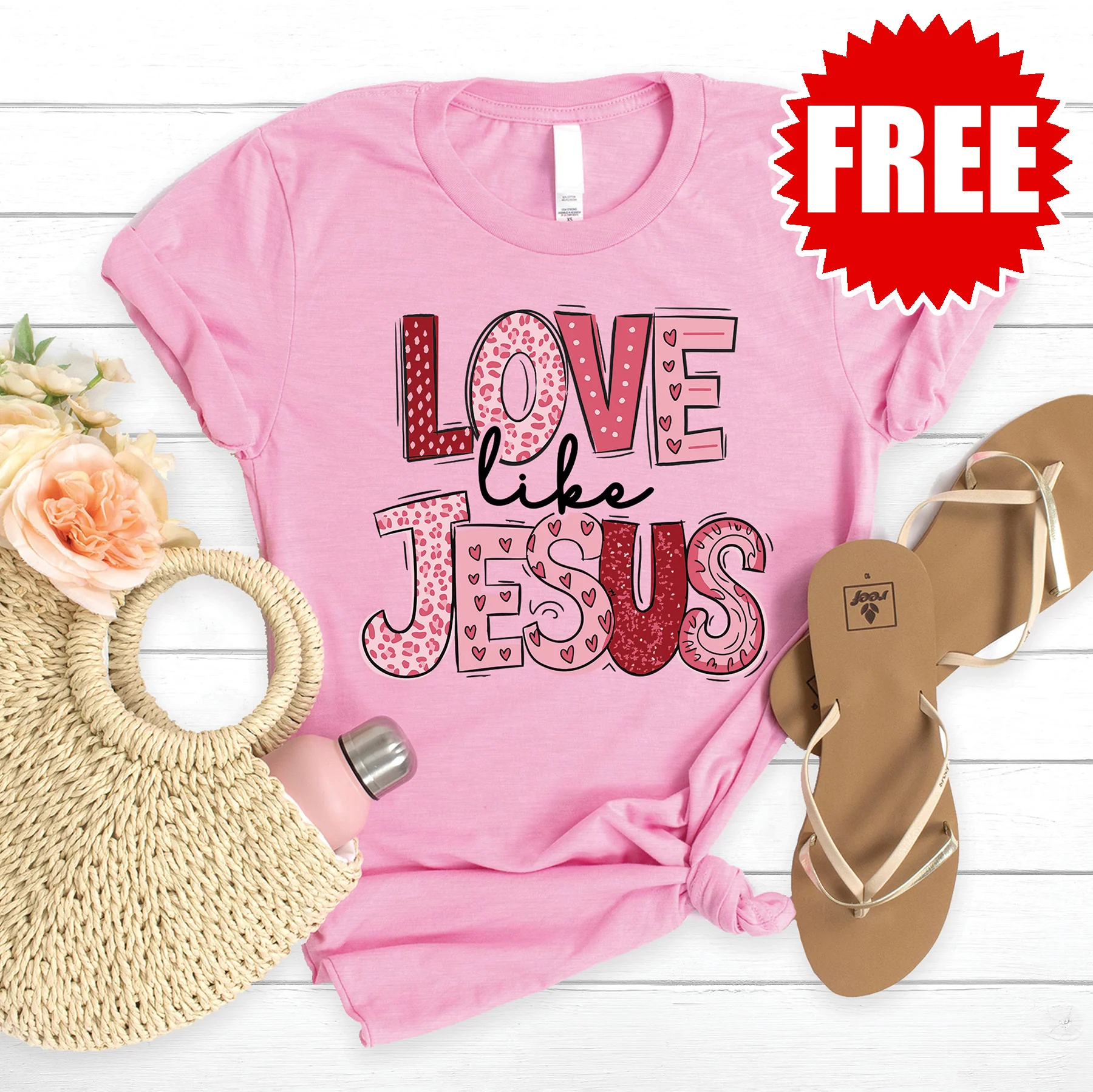 Love Like Jesus Tee - 0