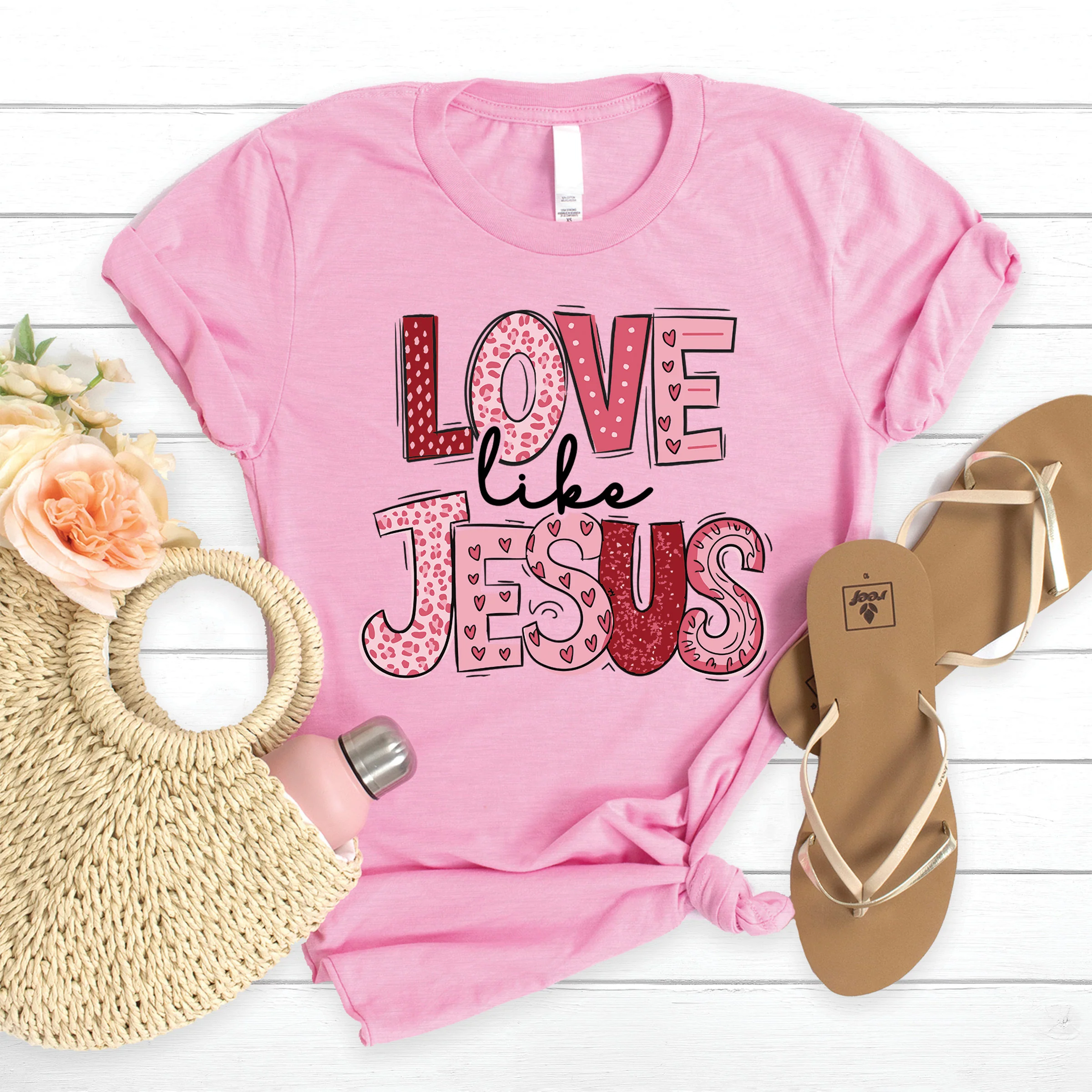 Love Like Jesus Tee - Image 2