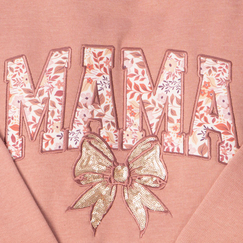 Mama Embellished Crewneck Sweatshirt - Image 2