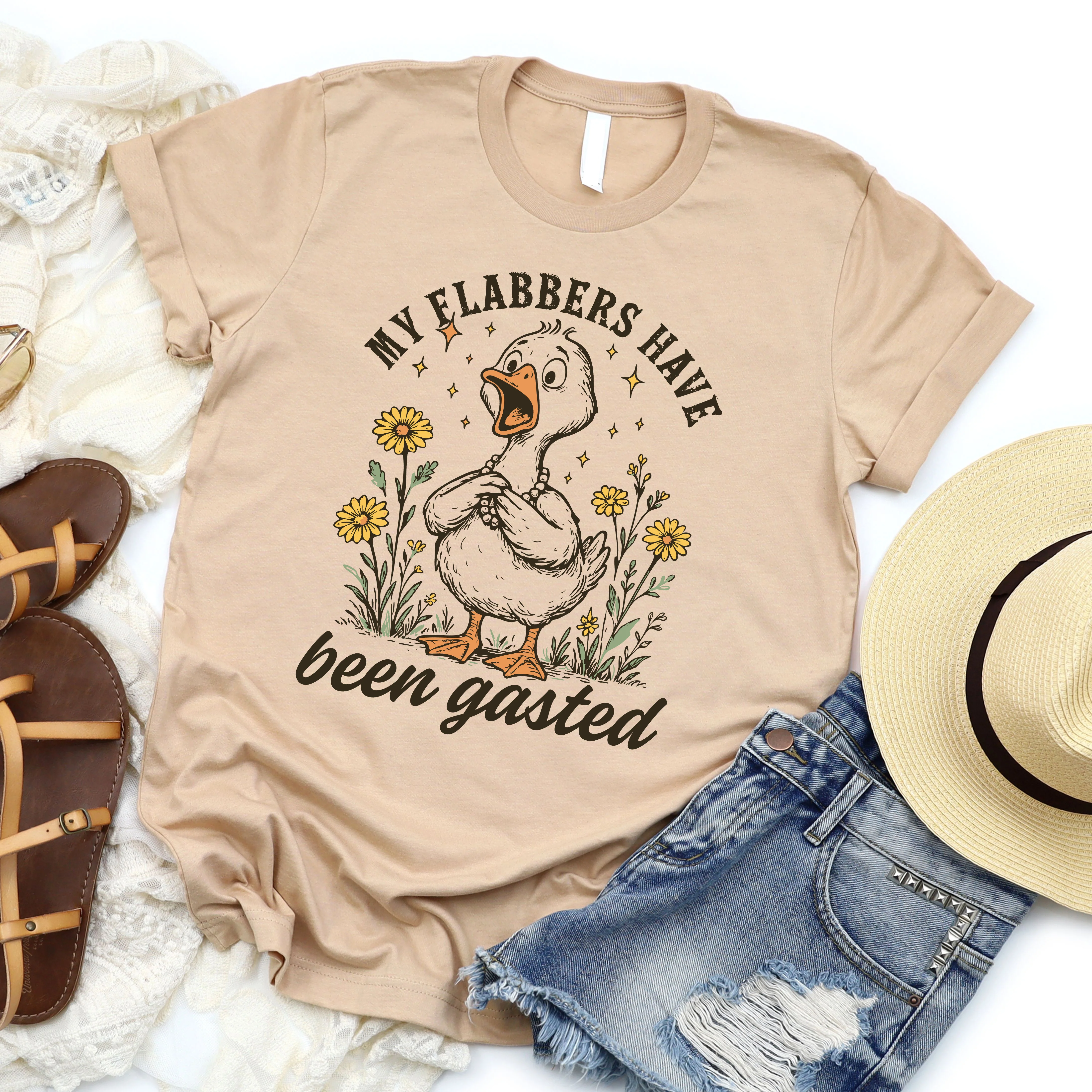 My Flabbers Duck Tee