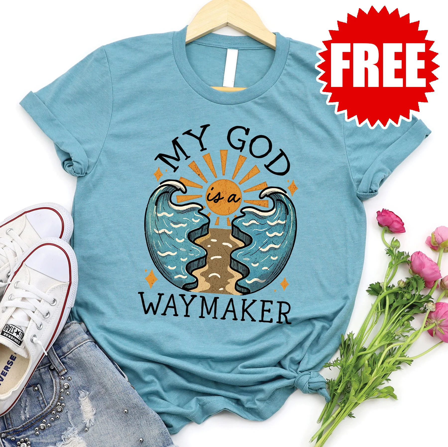 My God is a Waymaker Tee - 0