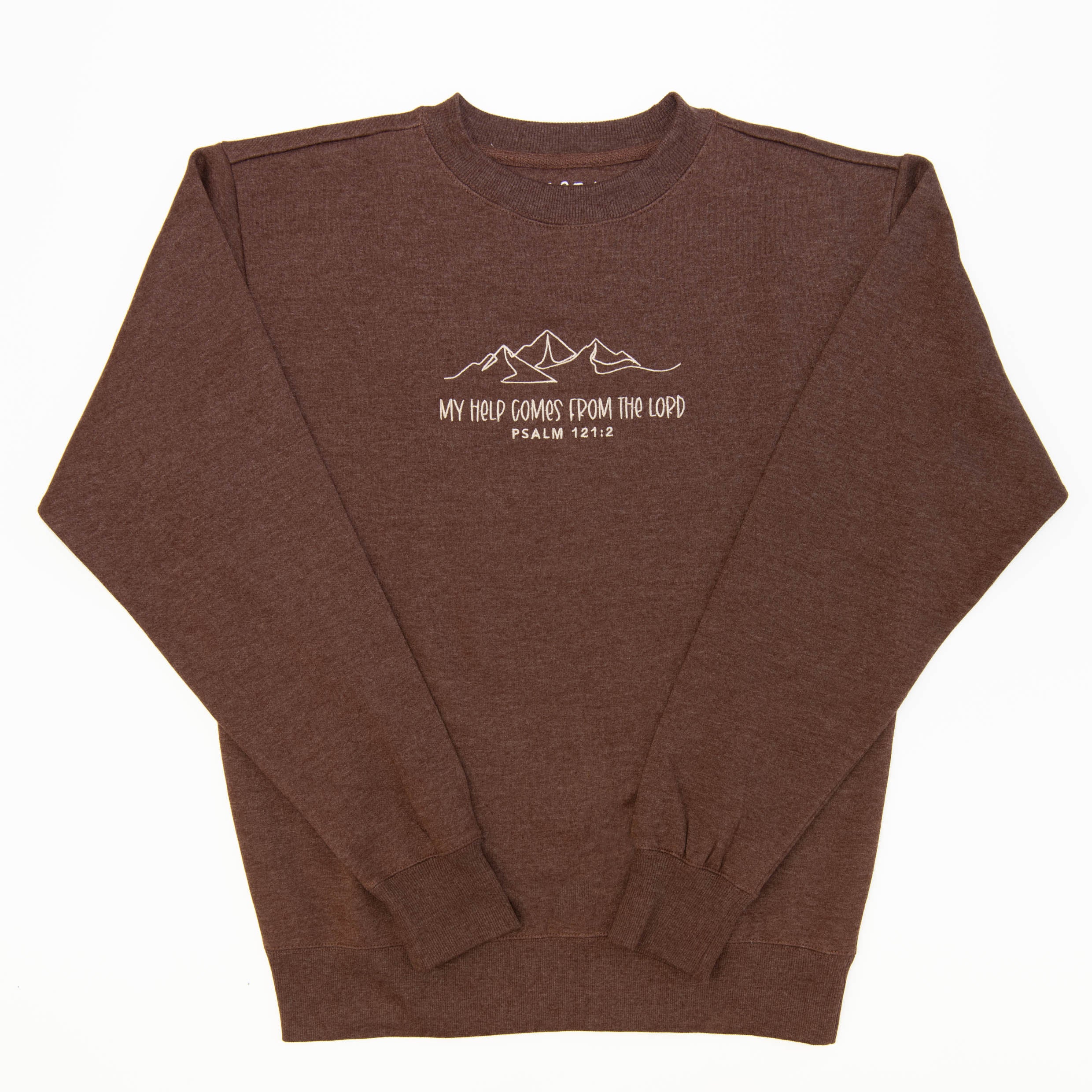 My Help Embroidered Crewneck Sweatshirt - Image 2