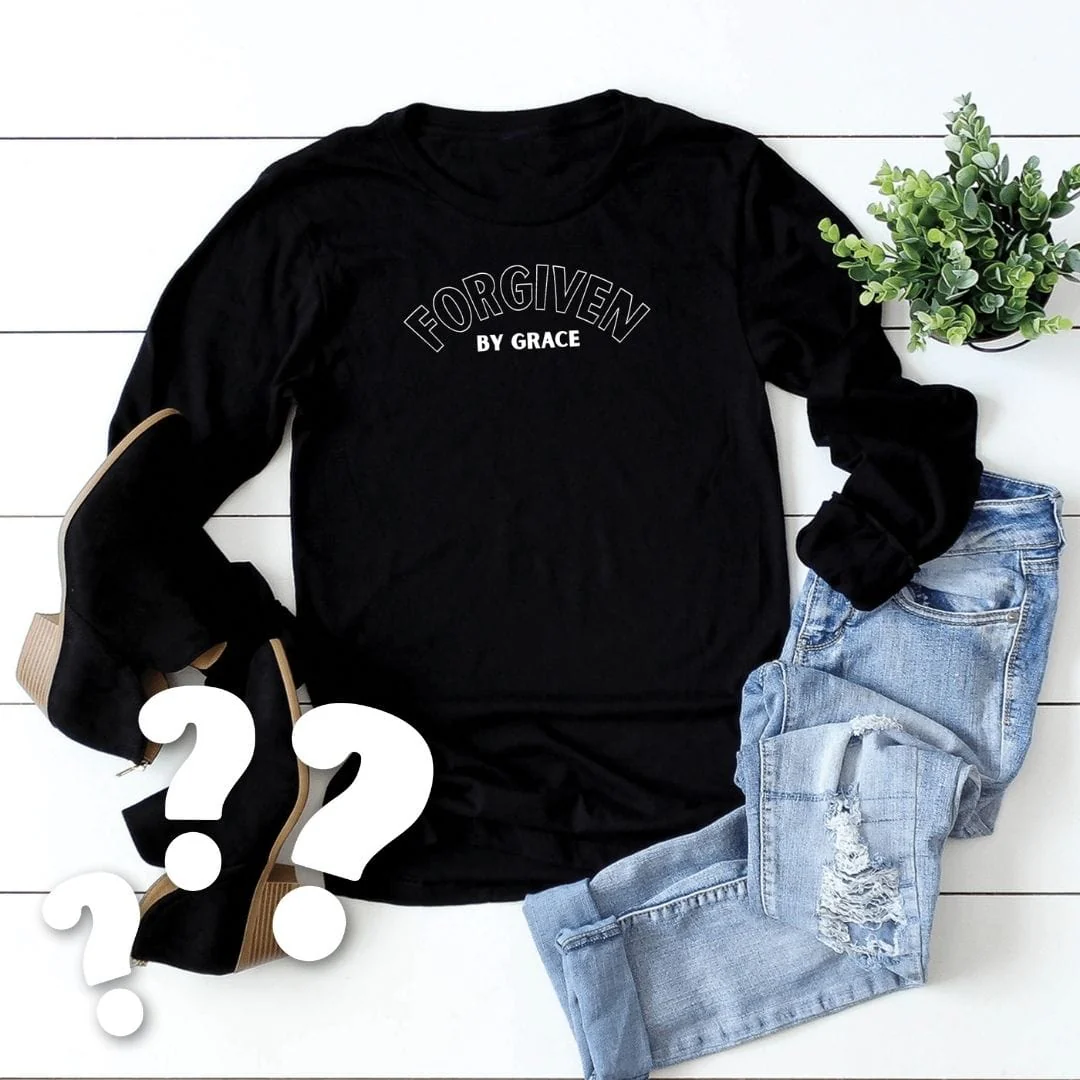Mystery Long Sleeve Tee (color and design selected at random) - Image 4