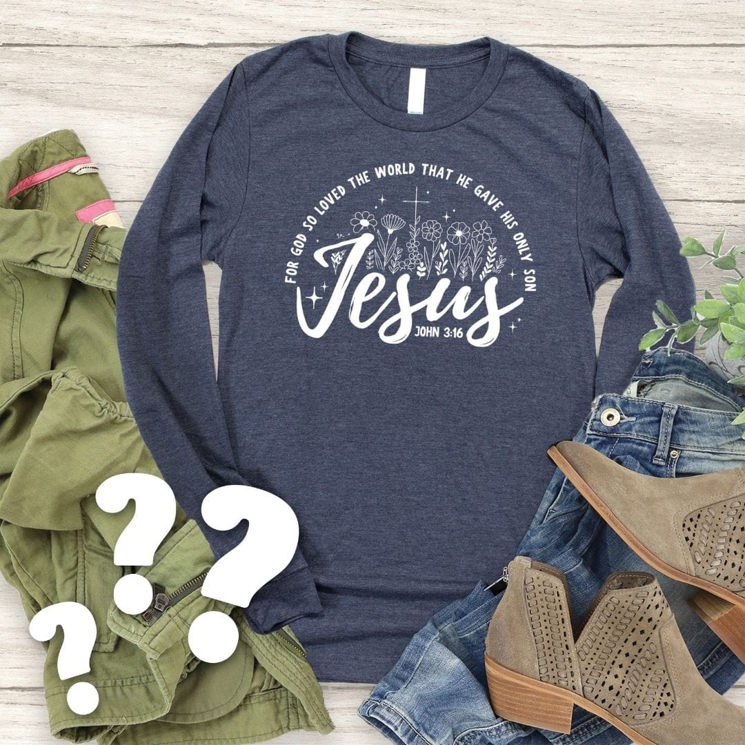 Mystery Long Sleeve Tee (color and design selected at random) - Image 7