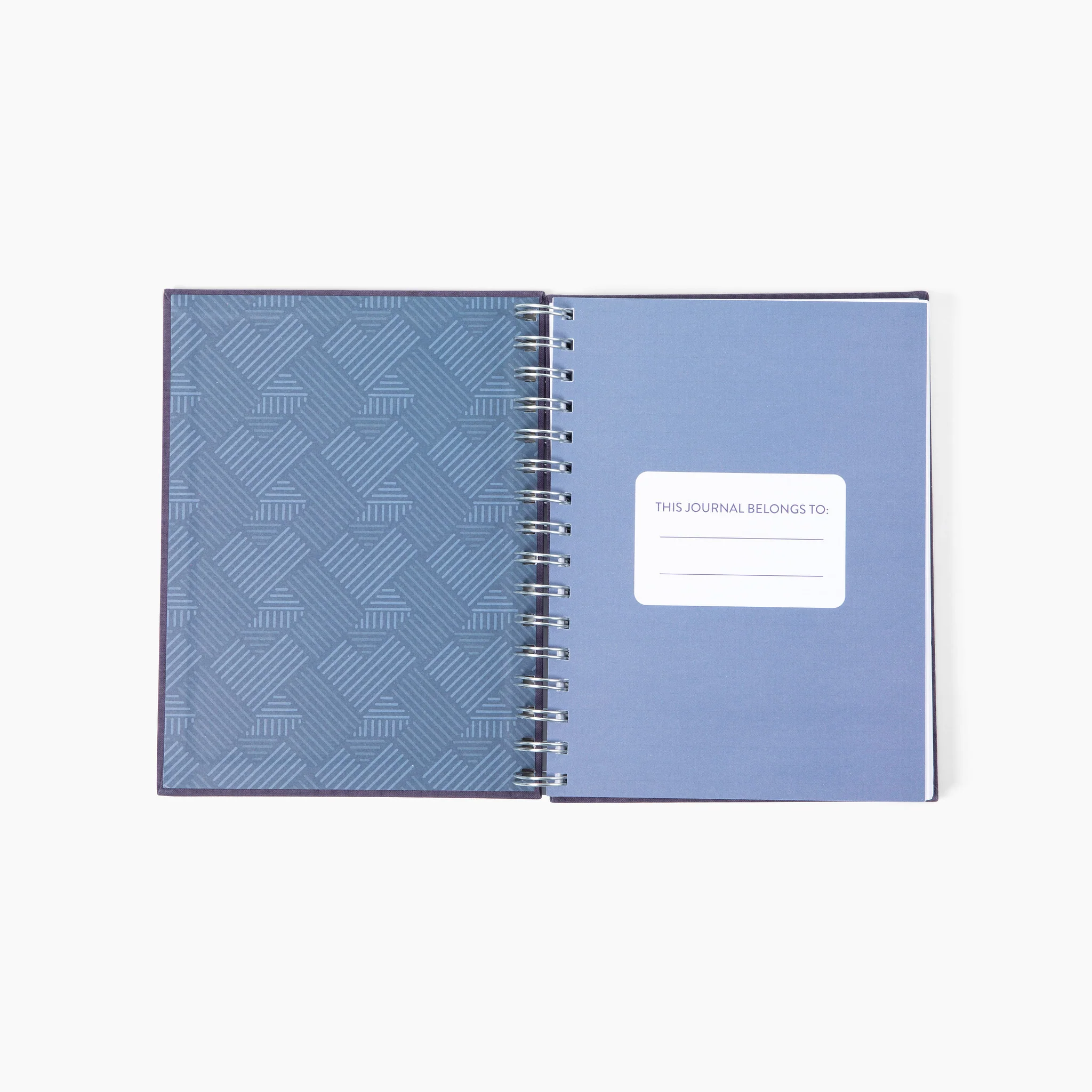 Navy Linen Cross Sermon Notes - Image 4