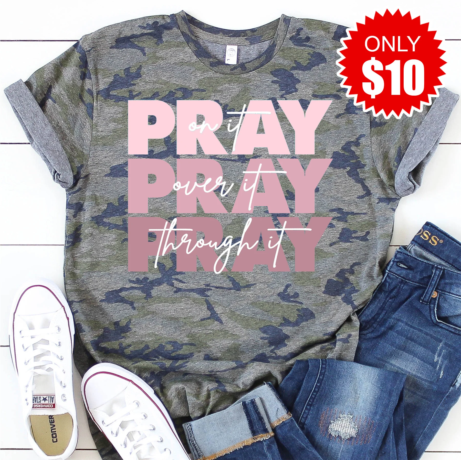 Pray On It Tee - 10