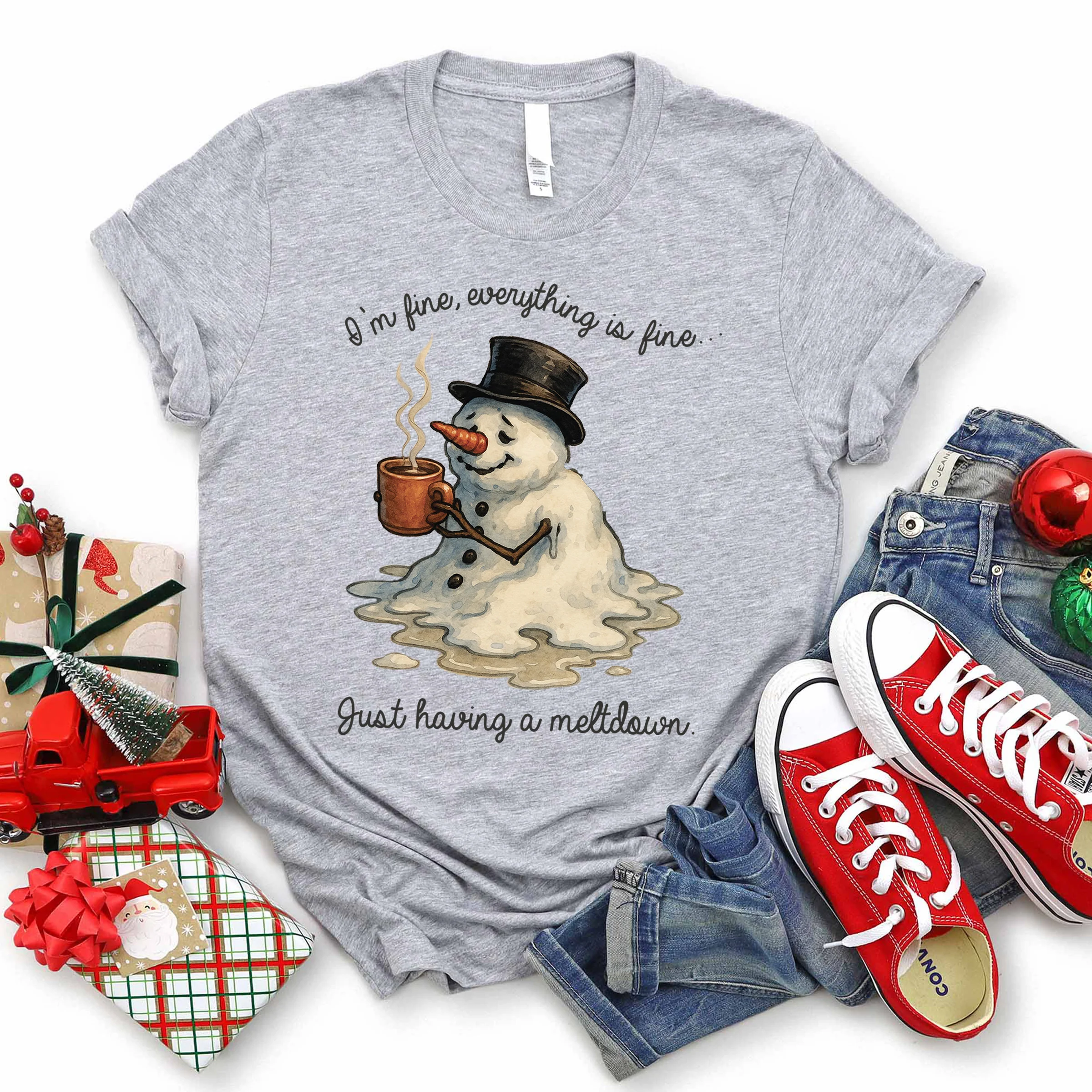 PRE-ORDER - Everything Is Fine Snowman