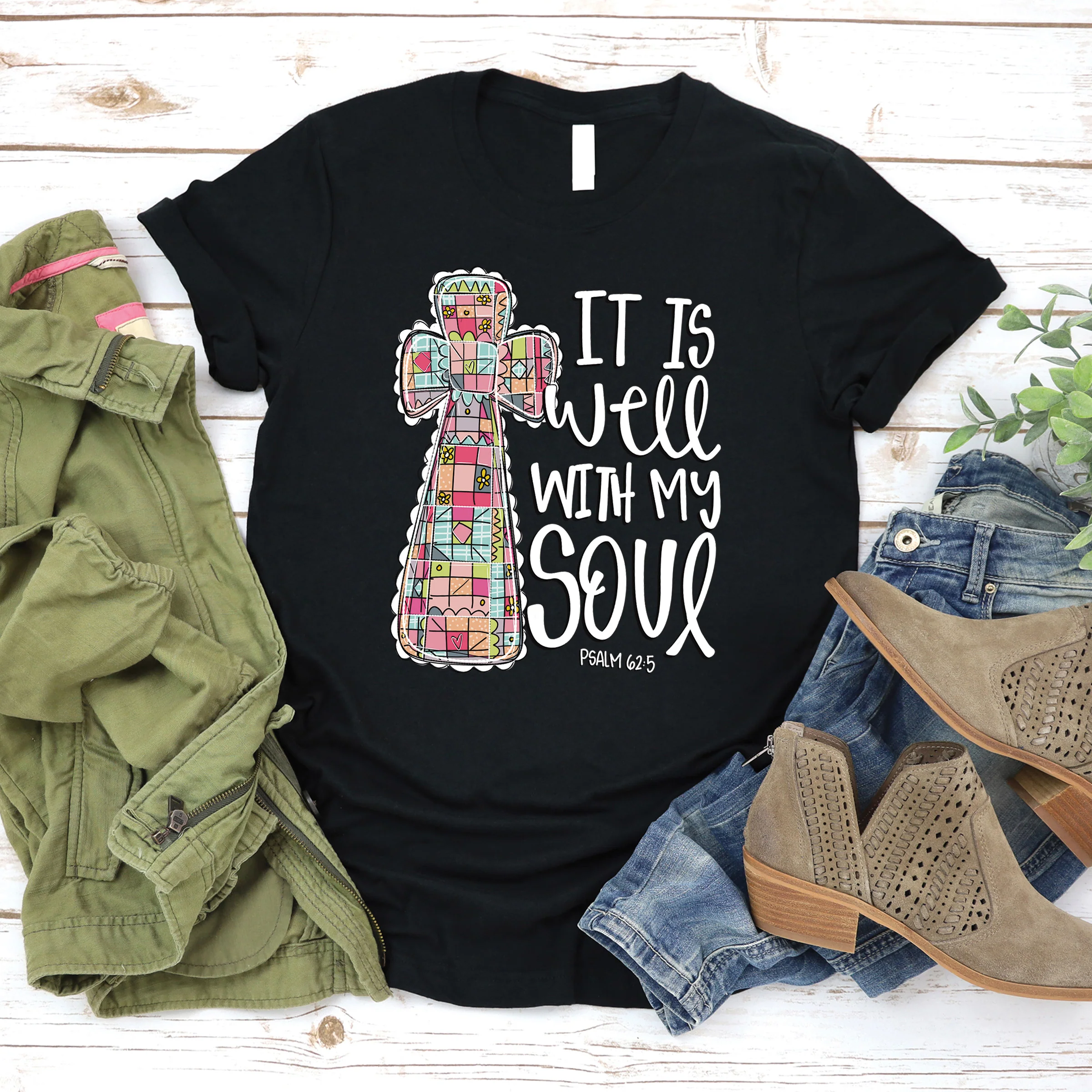 PRE-ORDER - It is Well Quilt Cross