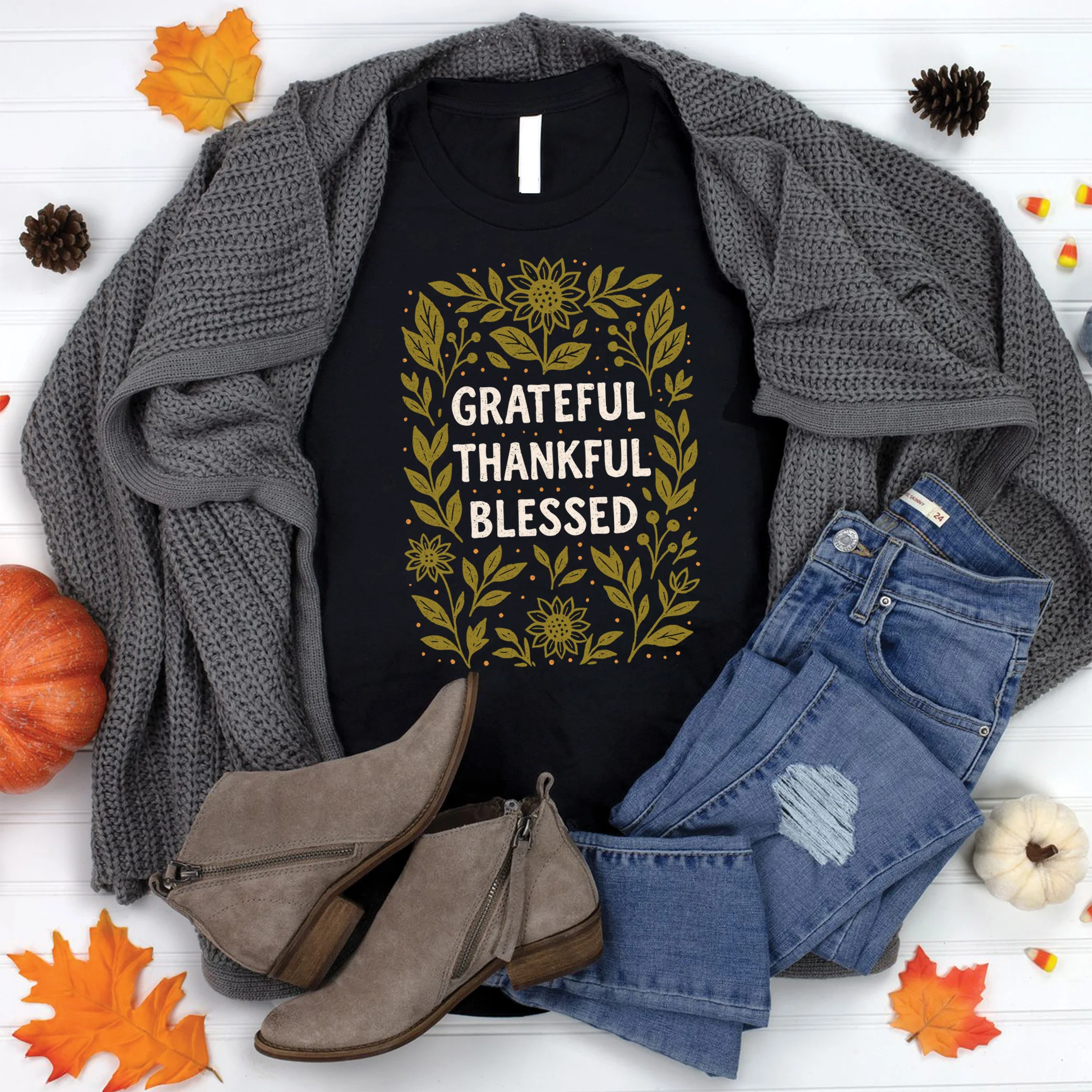 PRE-ORDER - Thankful Grateful Blessed