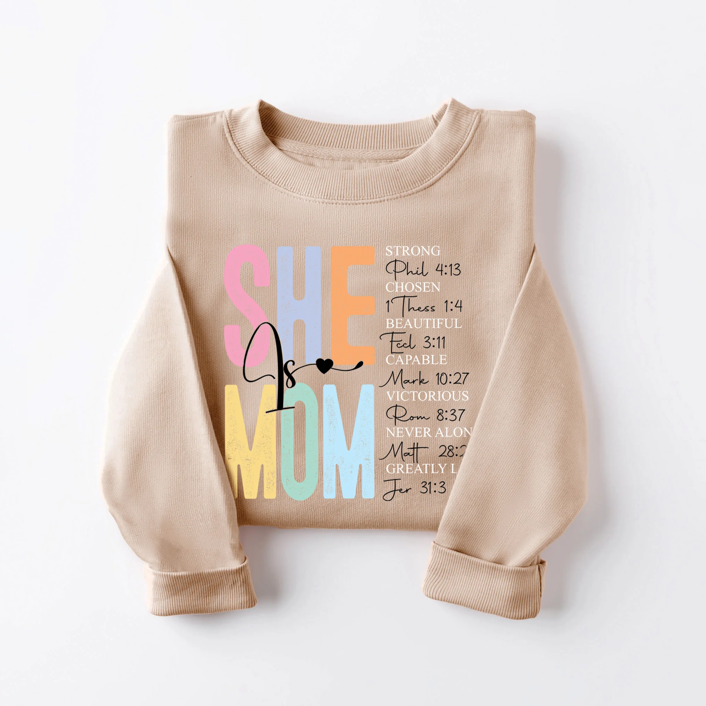 She Is Mom Sweatshirt - Image 2