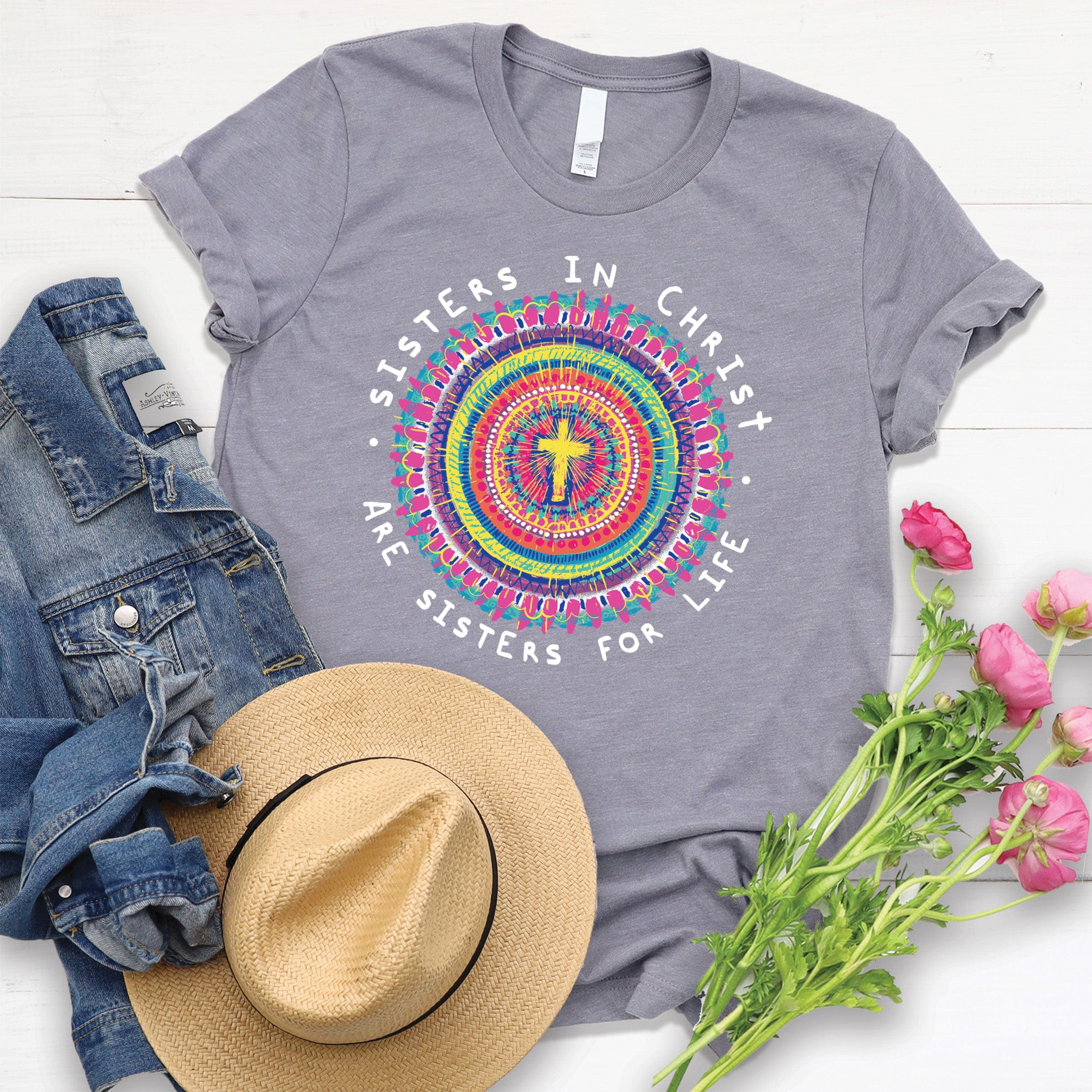 Sisters In Christ Tee - Image 2