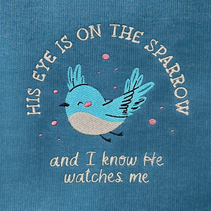 Sparrow Embroidered Crewneck Sweatshirt - Image 2