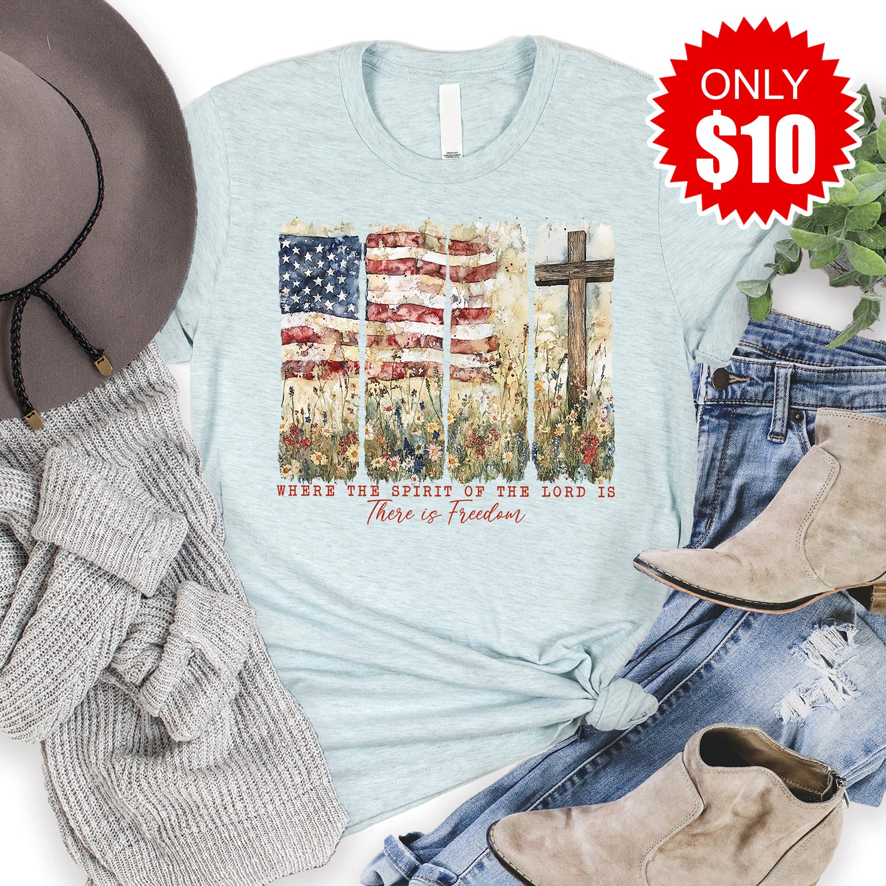Spirit Of The Lord Tee - 10