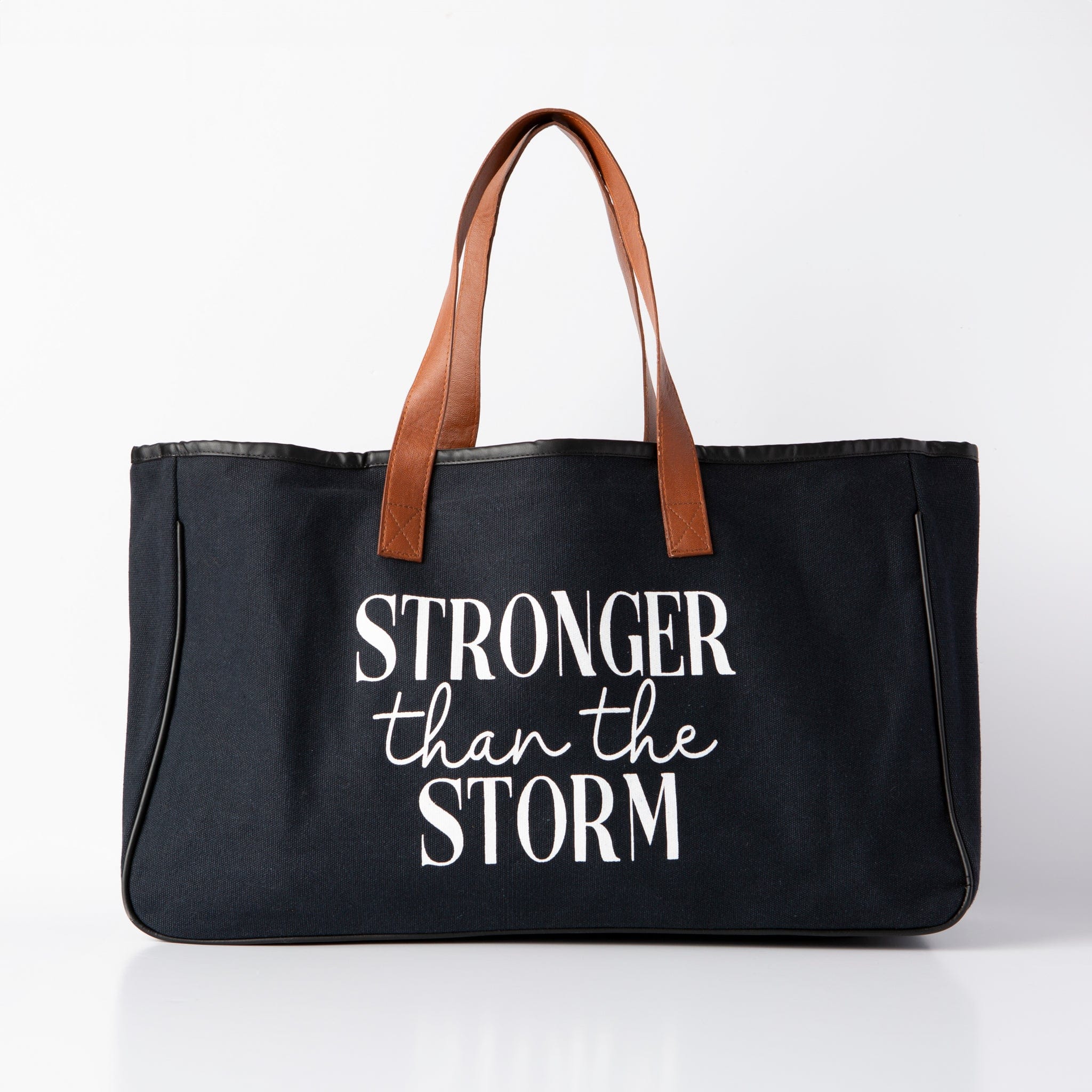 Stronger than the Storm Canvas Tote Bag - Image 3