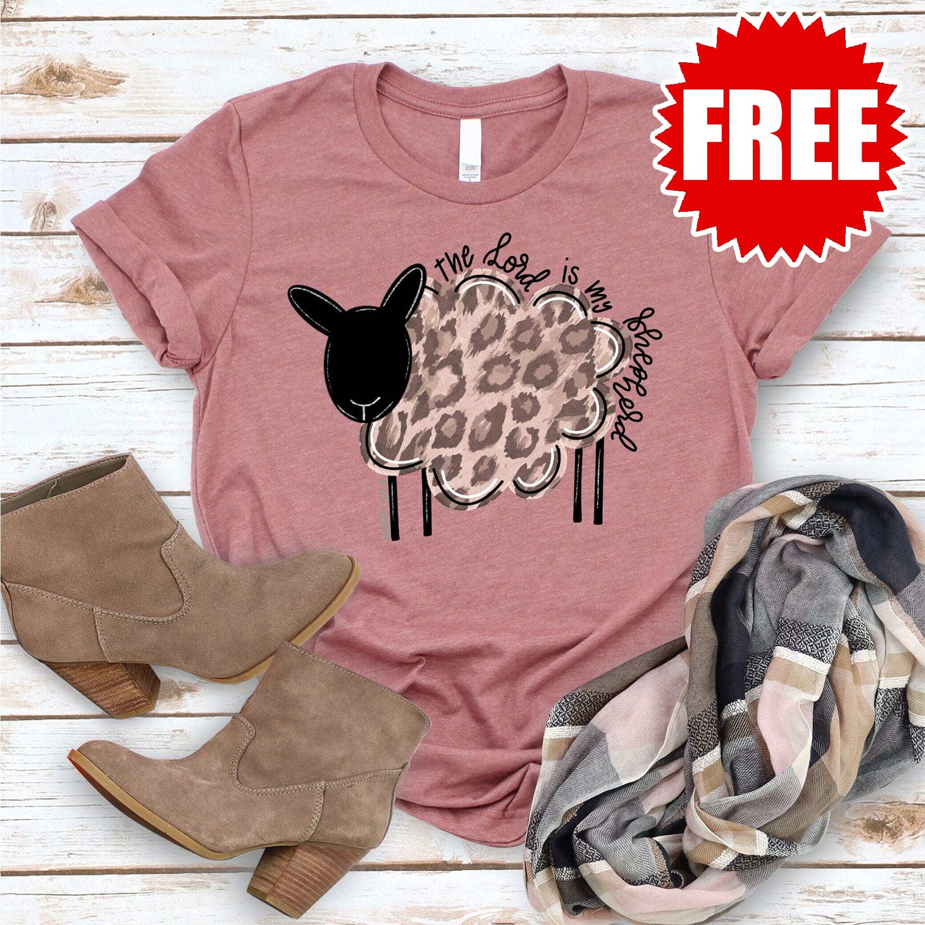 The Lord is My Shepherd Tee - 0
