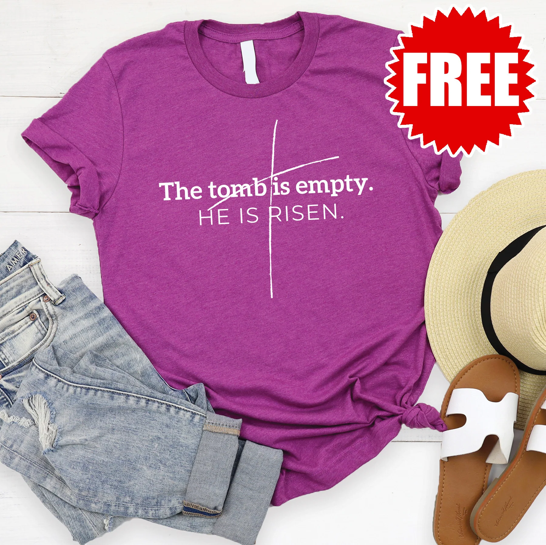 The Tomb Is Empty Tee - 0